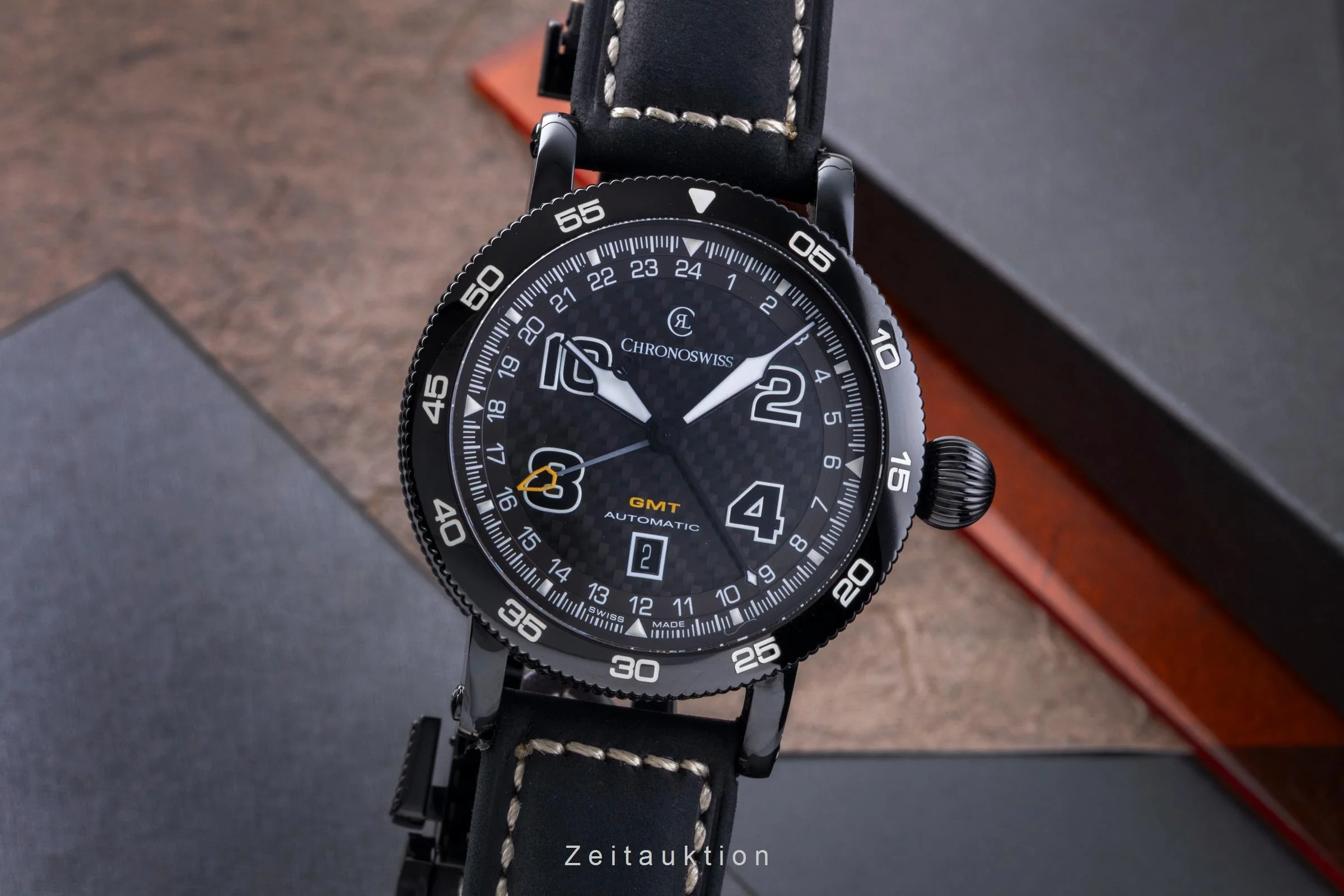 Chronoswiss Timemaster steel automatic men's watch CH2535  [2505837] - Image 2