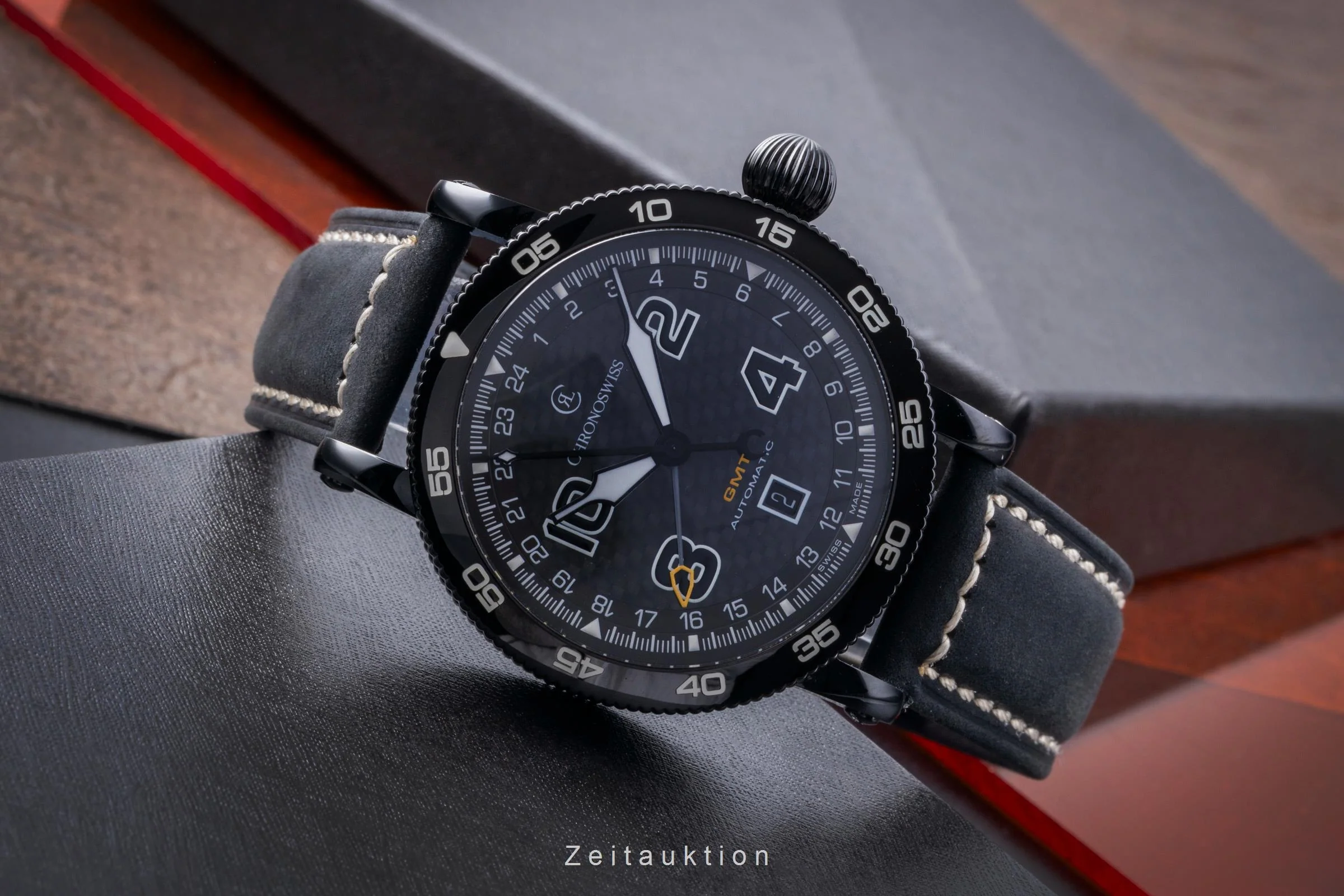 Chronoswiss Timemaster steel automatic men's watch CH2535  [2505837] - Image 3