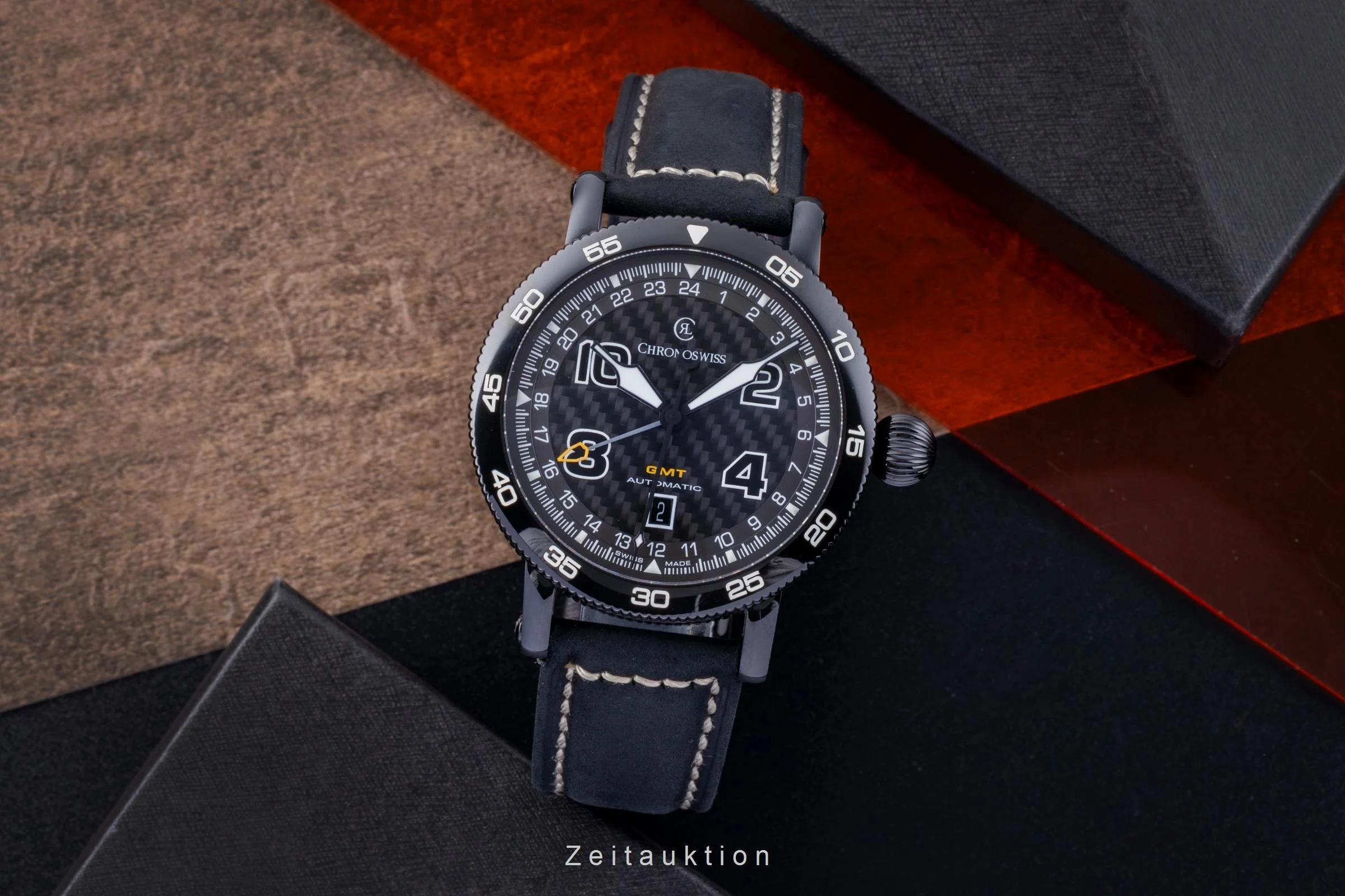 Chronoswiss Timemaster steel automatic men's watch CH2535  [2505837] - Image 4