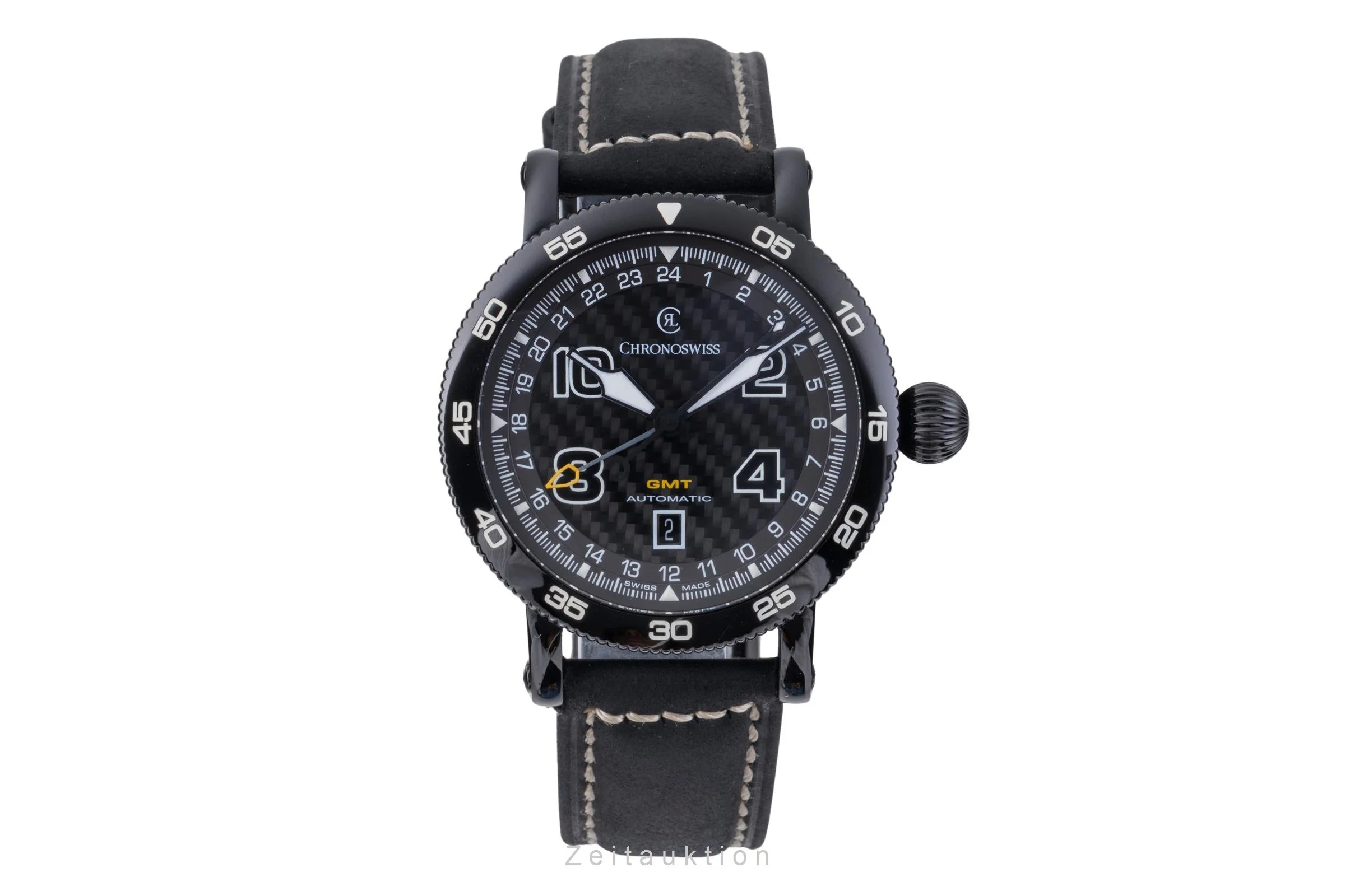 Chronoswiss Timemaster steel automatic men's watch CH2535  [2505837] - Image 5