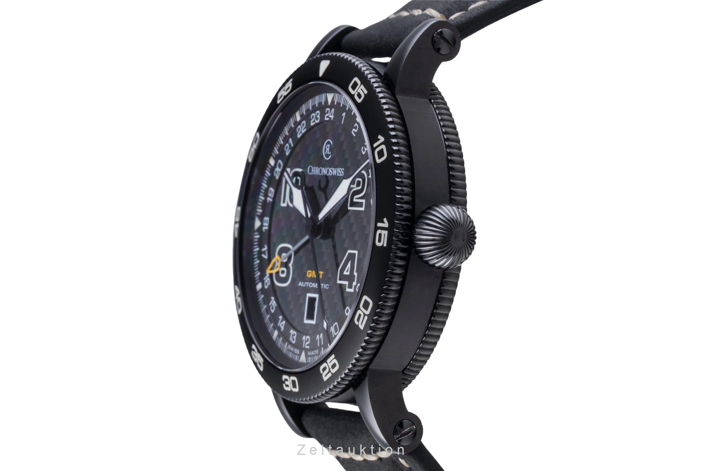Chronoswiss Timemaster steel automatic men's watch CH2535  [2505837] - Image 7