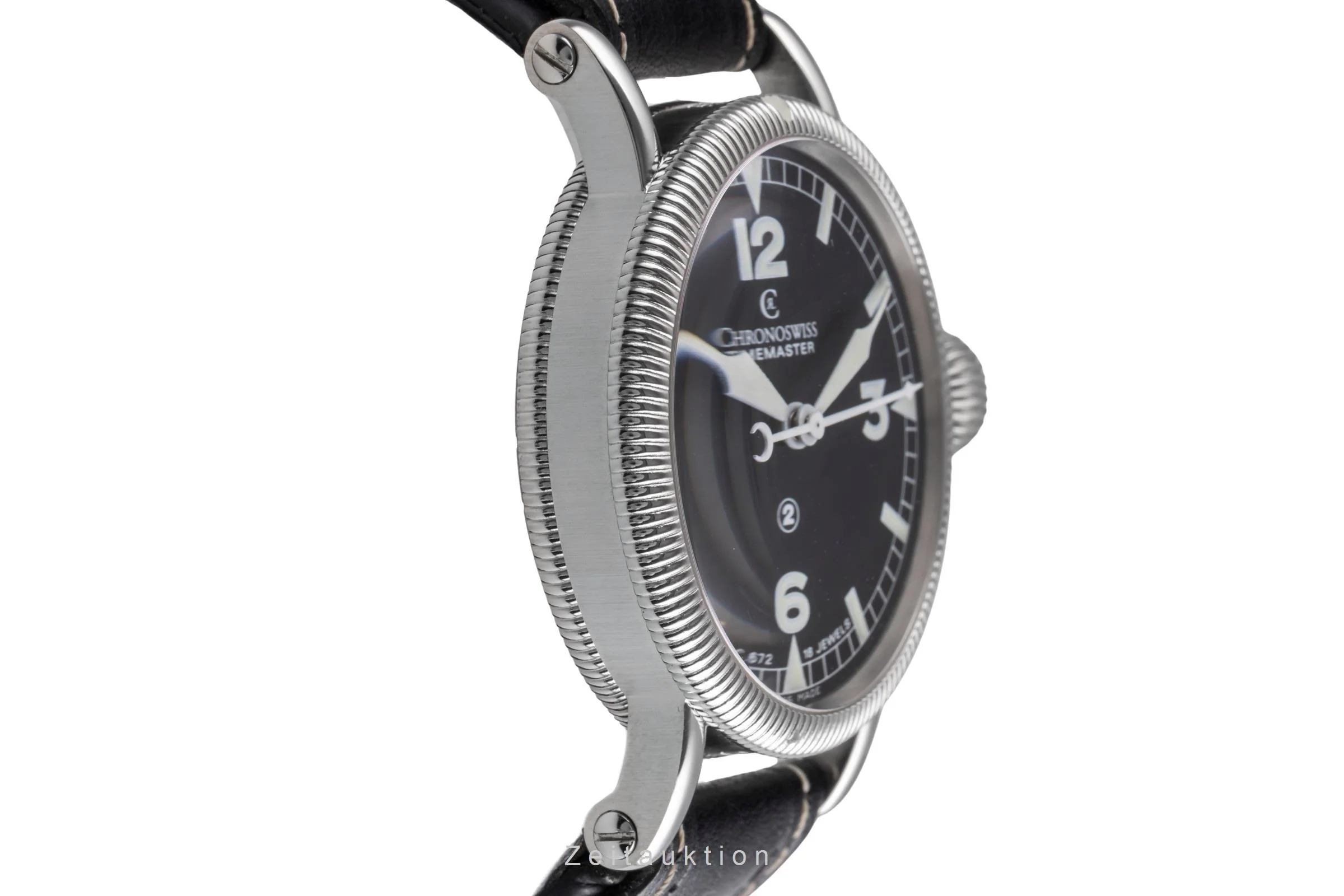 Chronoswiss Timemaster steel manual winding men's watch CH 6233SW  [2504799] - Image 8