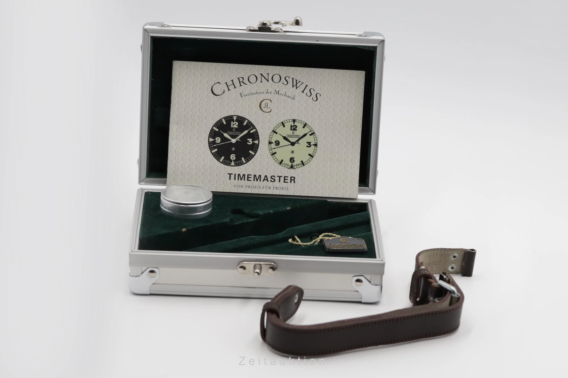 Chronoswiss Timemaster steel manual winding men's watch CH 6233SW  [2504799] - Image 9