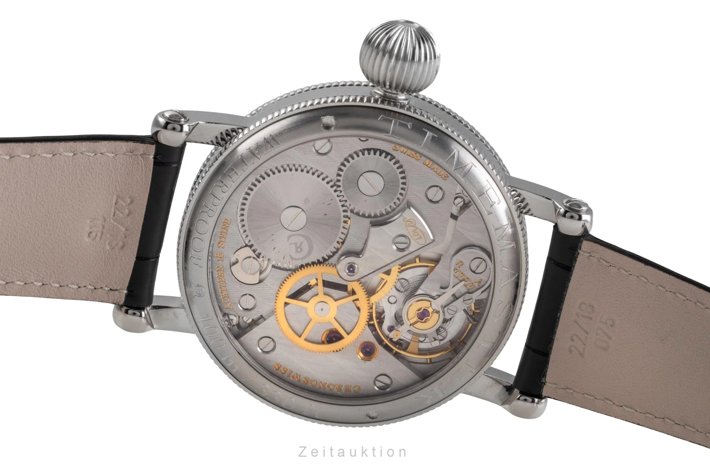 Chronoswiss Timemaster steel manual winding men's watch CH6233  [2505109] - Image 12