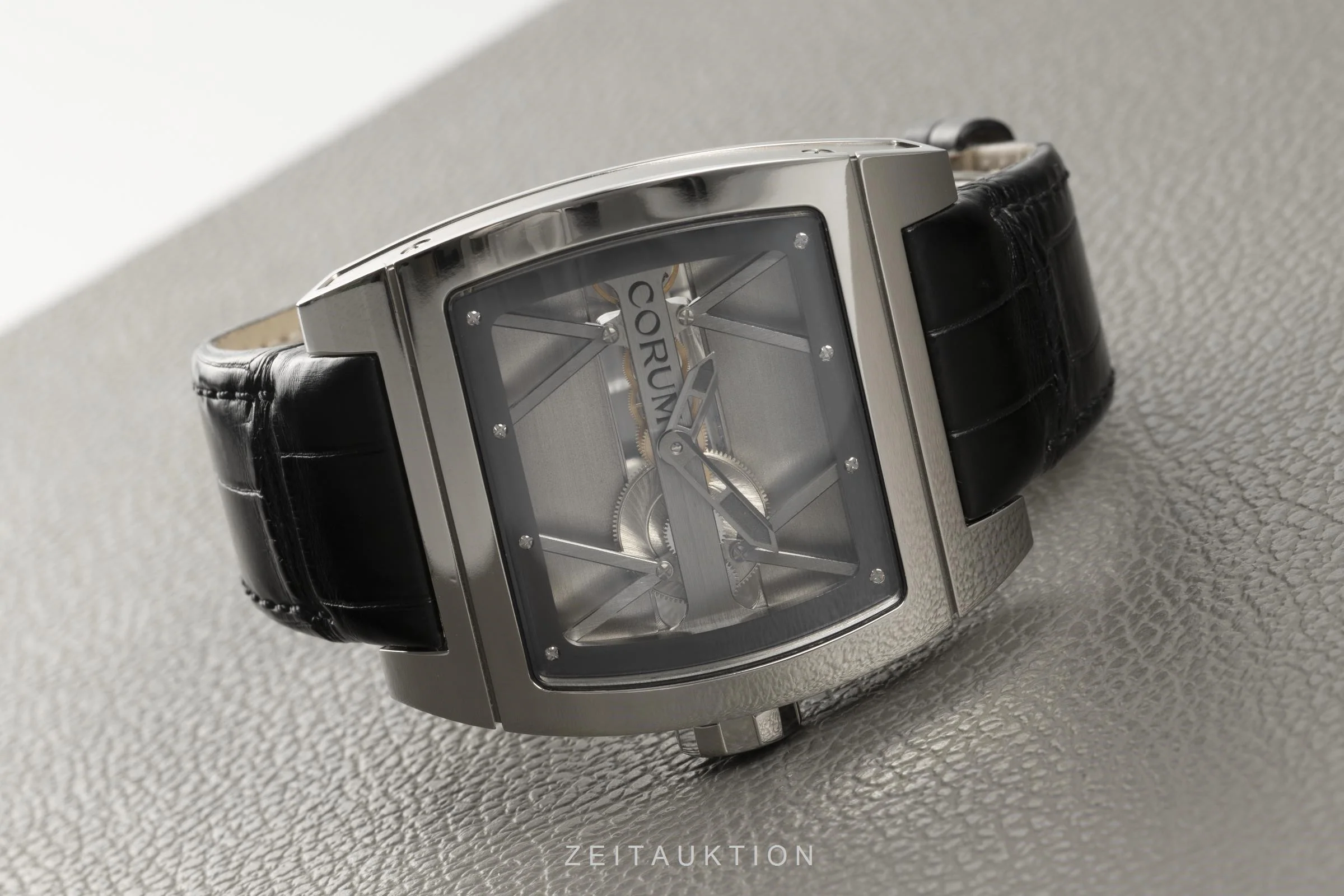 Corum Ti-Bridge titanium manual winding men's watch 05.0040, 007.400.040F8/0000  [2102816] - Image 2
