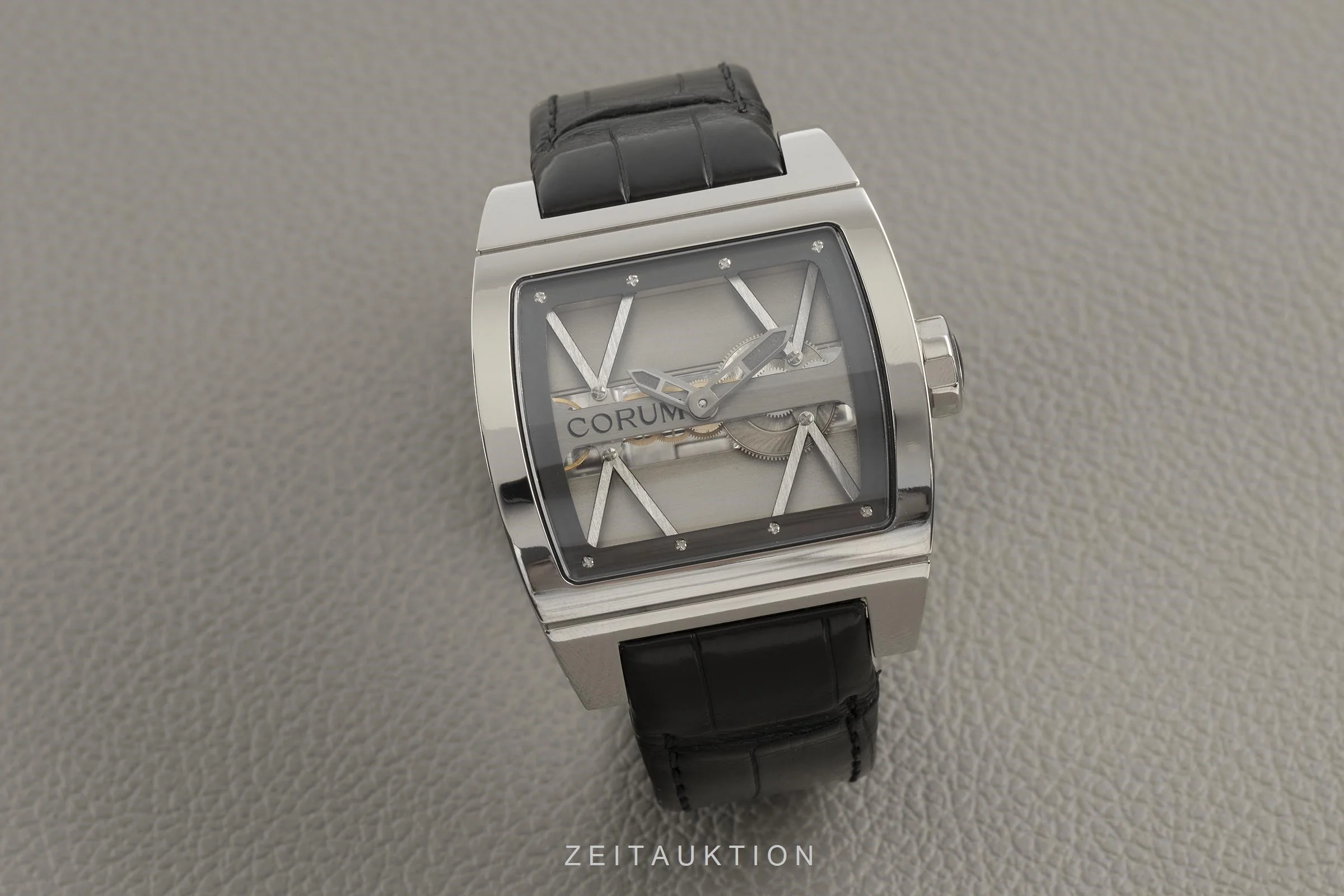 Corum Ti-Bridge titanium manual winding men's watch 05.0040, 007.400.040F8/0000  [2102816] - Image 3