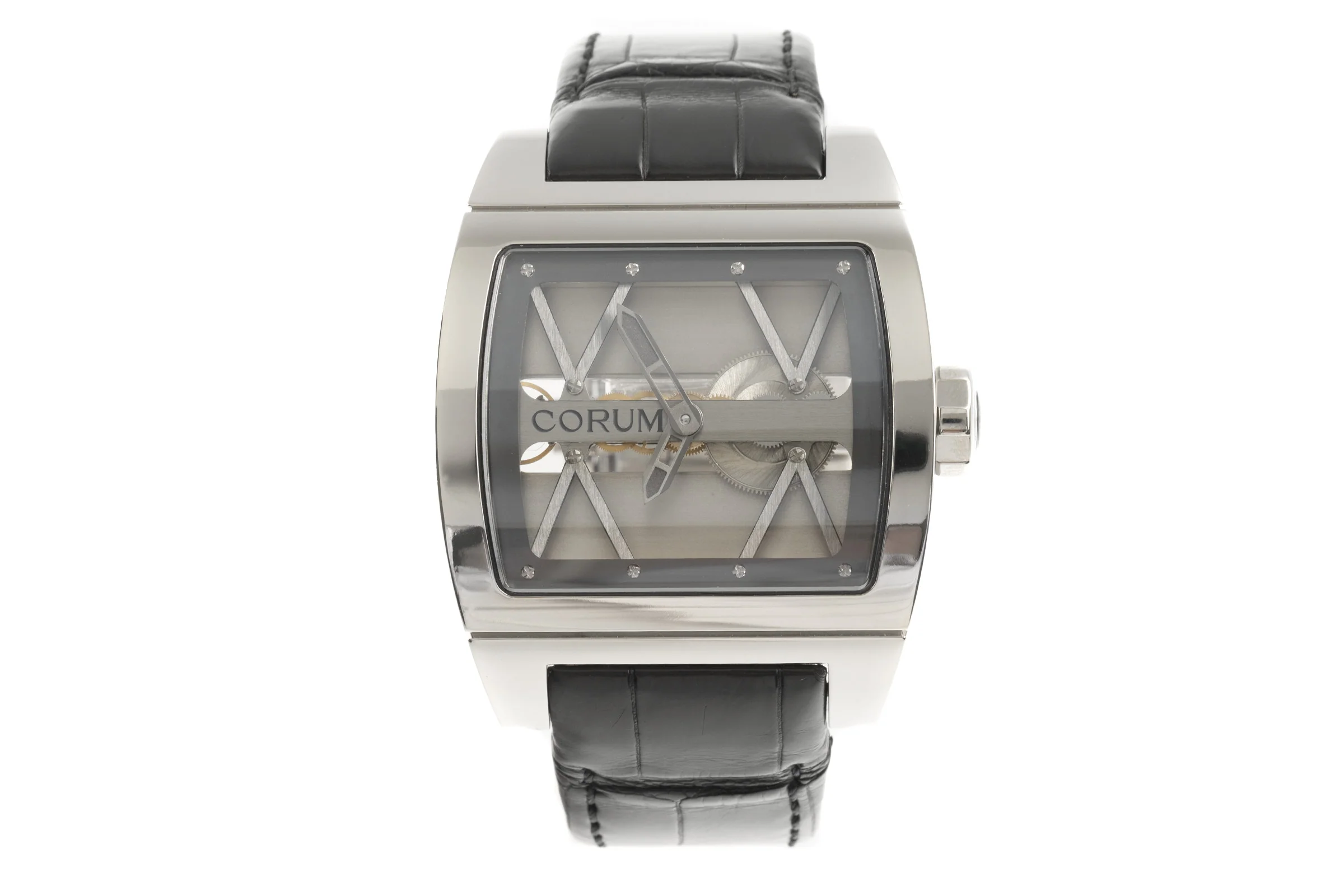 Corum Ti-Bridge titanium manual winding men's watch 05.0040, 007.400.040F8/0000  [2102816] - Image 4