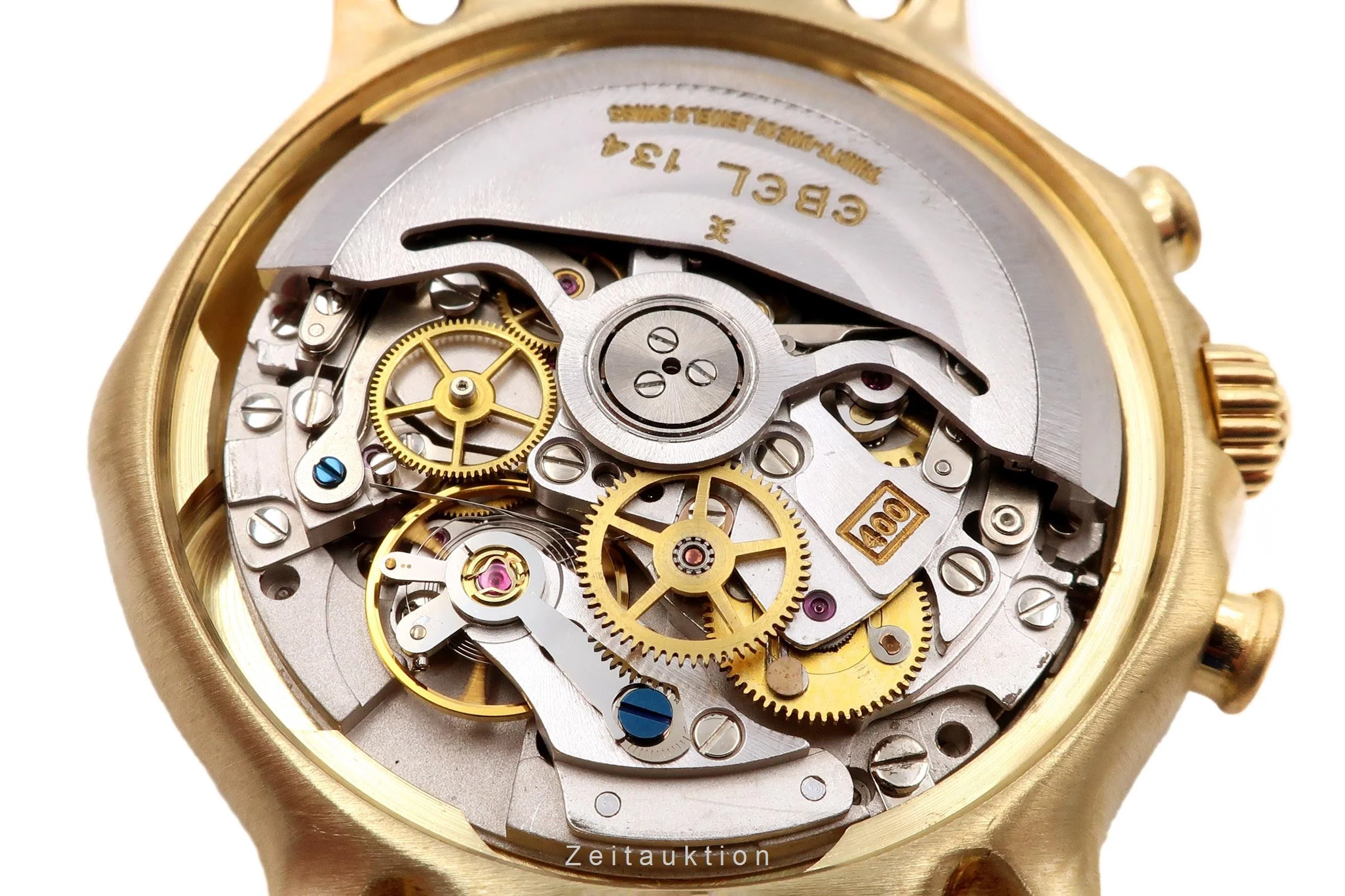 Ebel 1911 chronograph 18 ct gold automatic men's watch 8134901 LP: 0EUR  [2301600] - Image 13