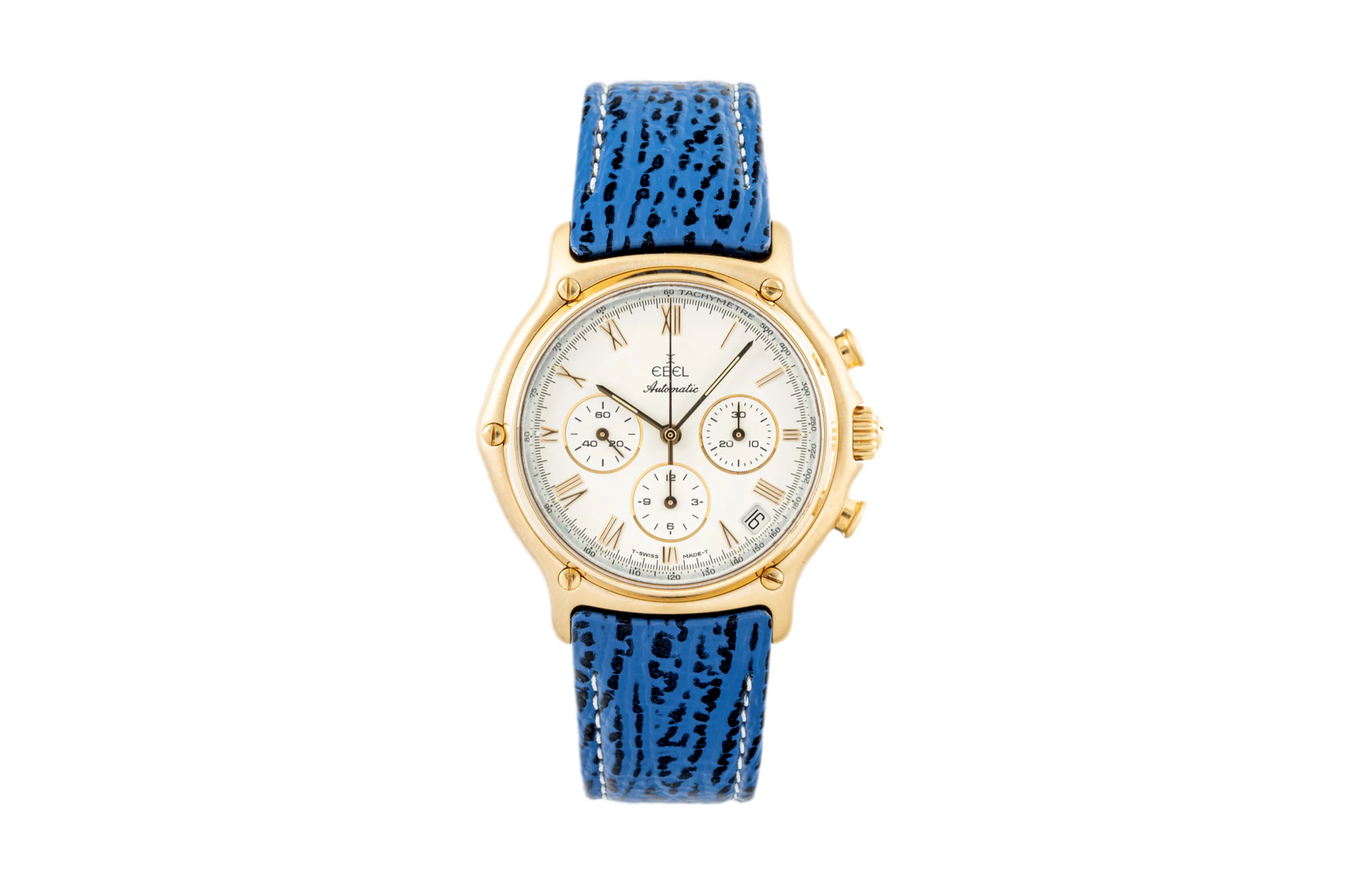 Ebel 1911 chronograph 18 ct gold automatic men's watch 8134901 LP: 0EUR  [2301600] - Image 4