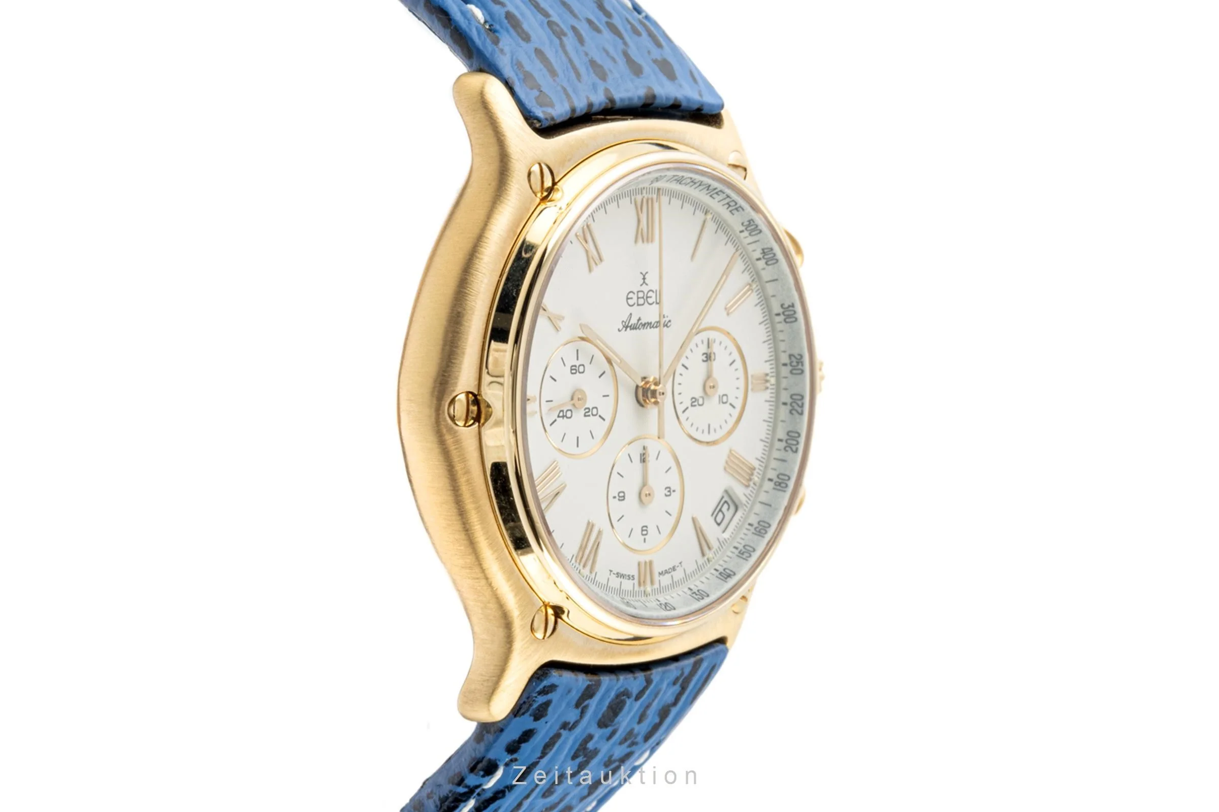 Ebel 1911 chronograph 18 ct gold automatic men's watch 8134901 LP: 0EUR  [2301600] - Image 7