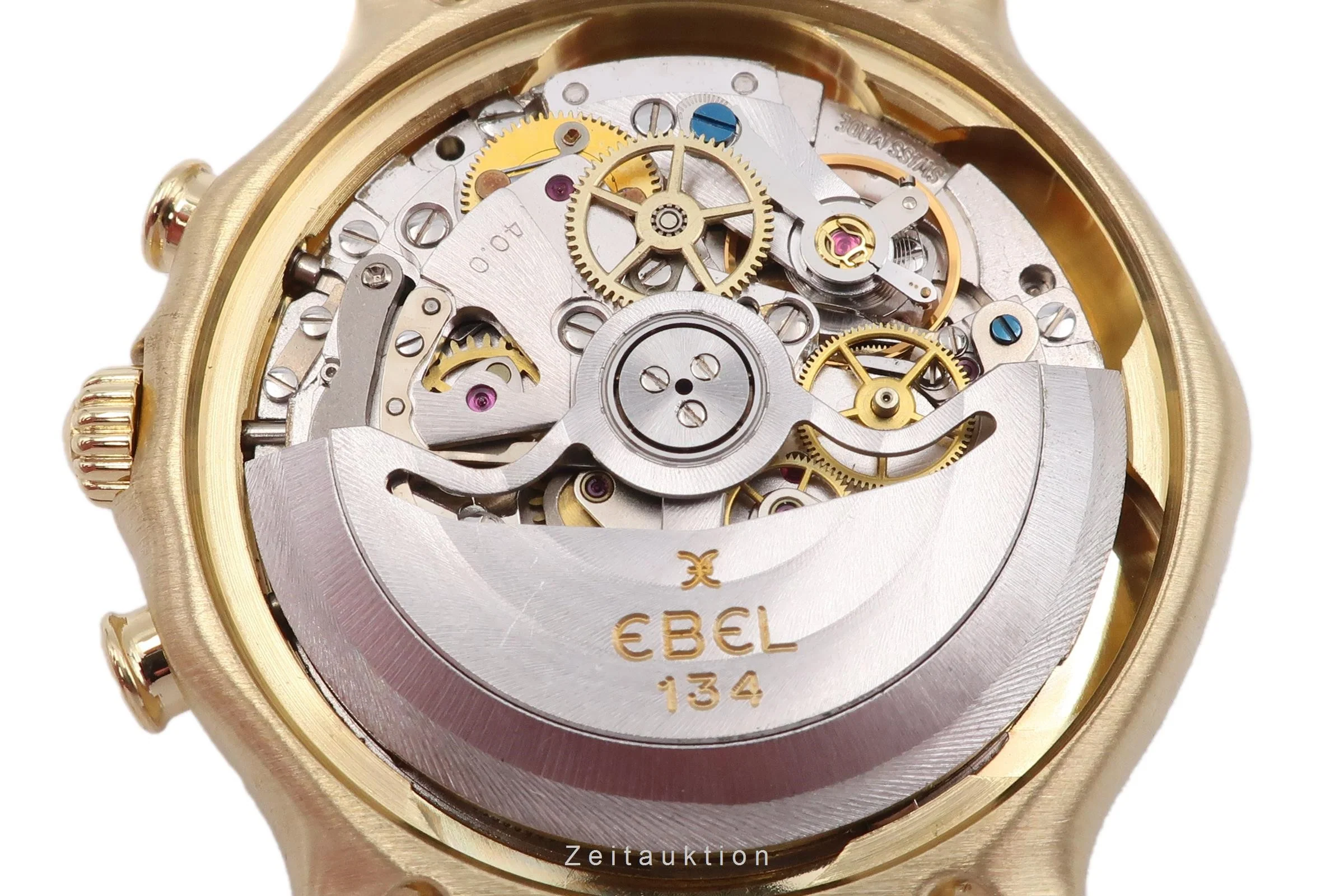 Ebel 1911 chronograph 18 ct gold automatic men's watch 8134901  [2304448] - Image 13