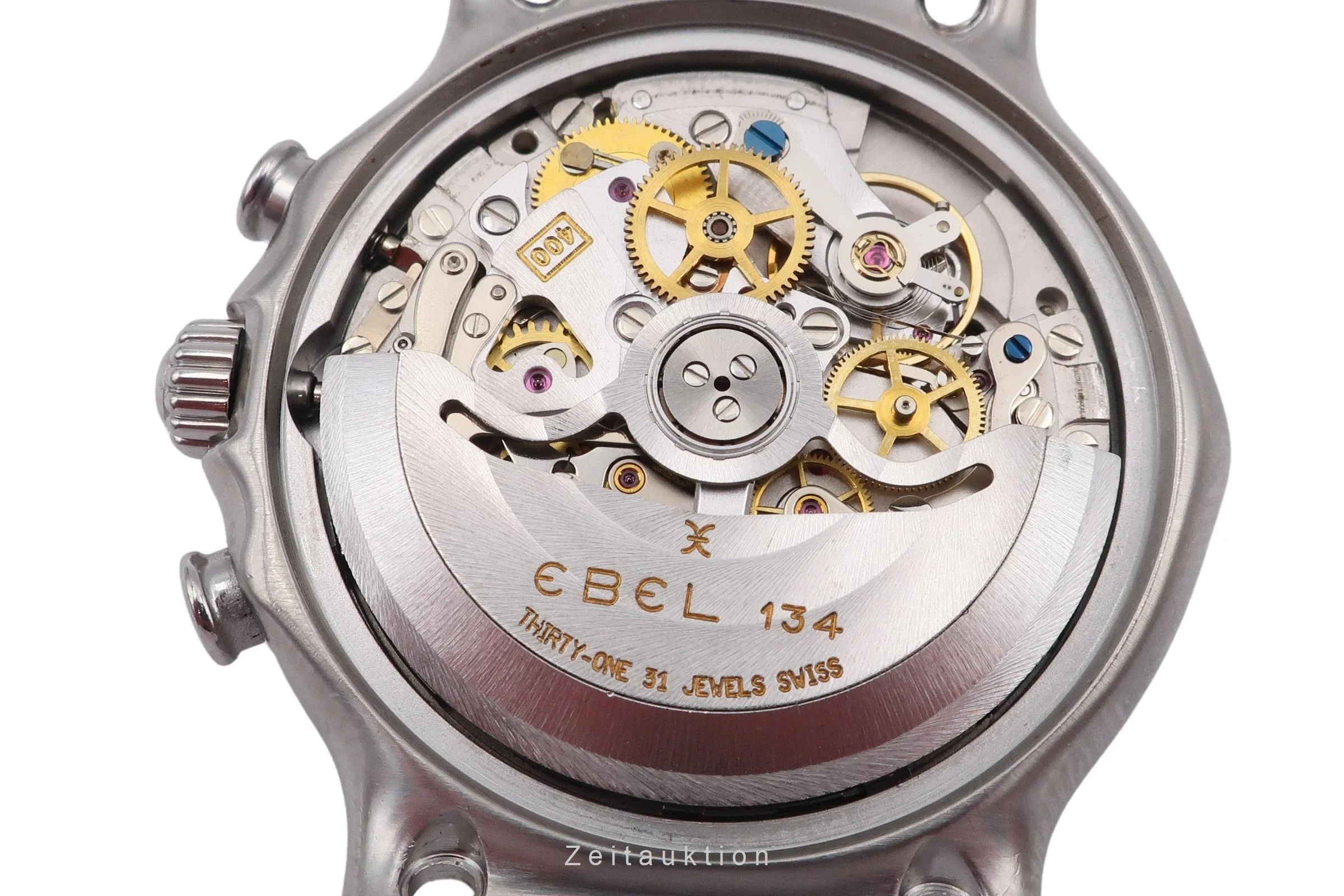 Ebel 1911 chronograph steel automatic men's watch 9134901  [2502353] - Image 14