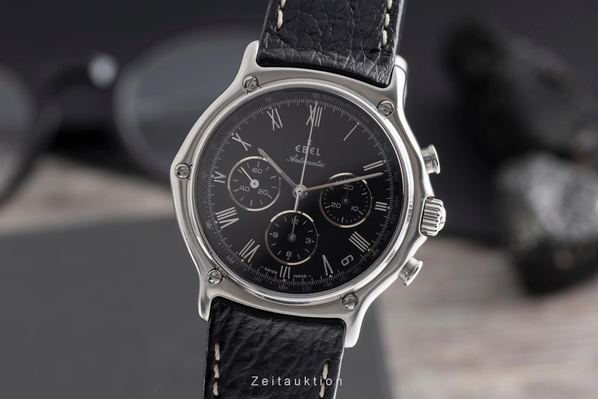 Ebel 1911 chronograph steel automatic men's watch 9134901  [2502353] - Image 2