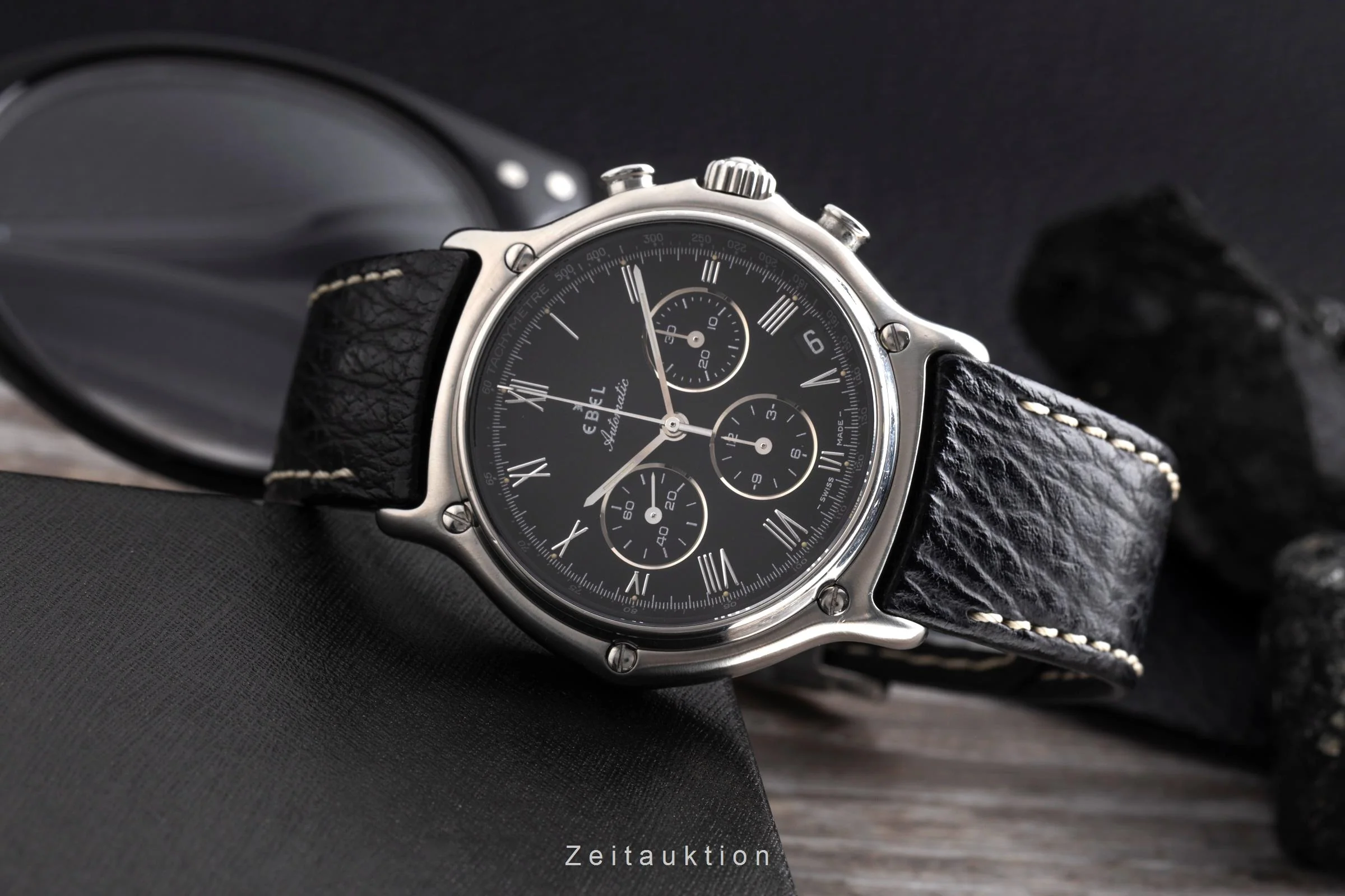 Ebel 1911 chronograph steel automatic men's watch 9134901  [2502353] - Image 3