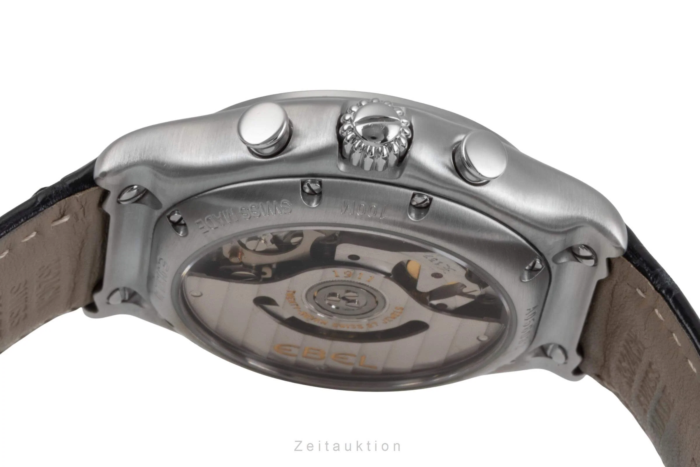 Ebel 1911 chronograph steel automatic men's watch 9137L40  [2501989] - Image 10