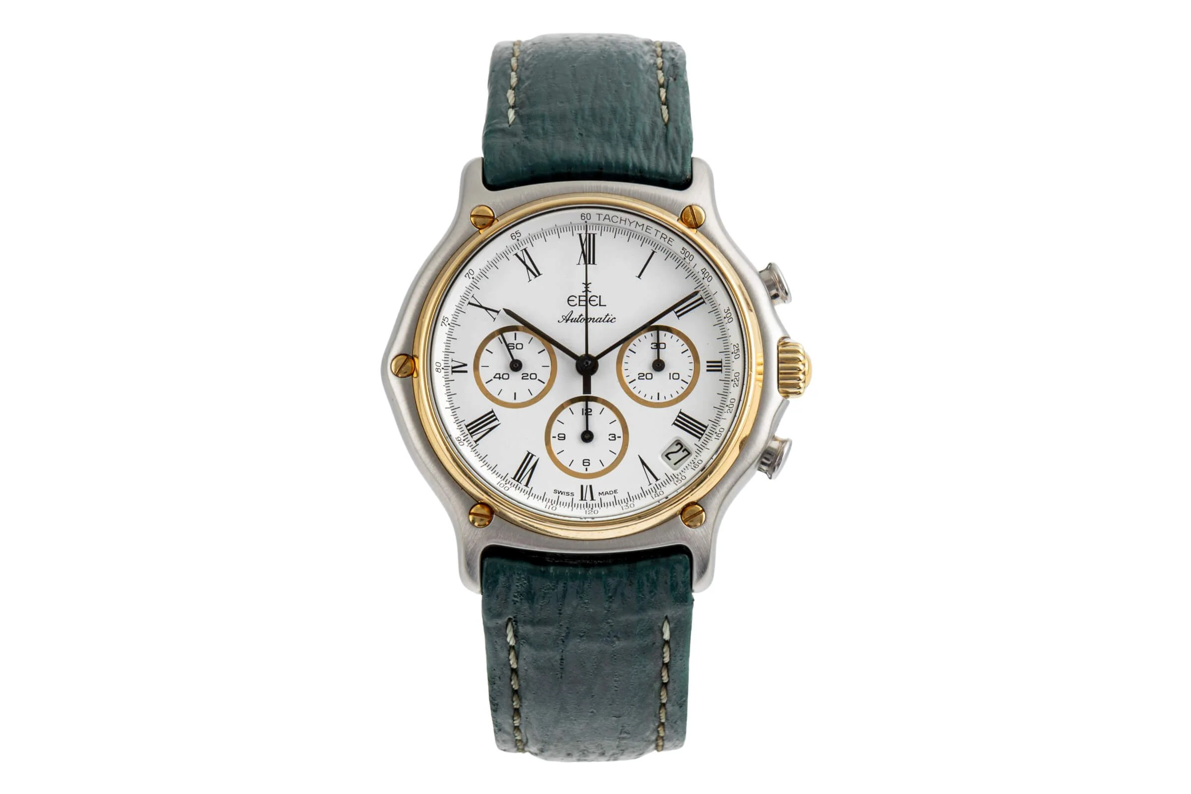 Ebel 1911 chronograph steel / gold automatic men's watch 1134801  [2501988] - Image 5