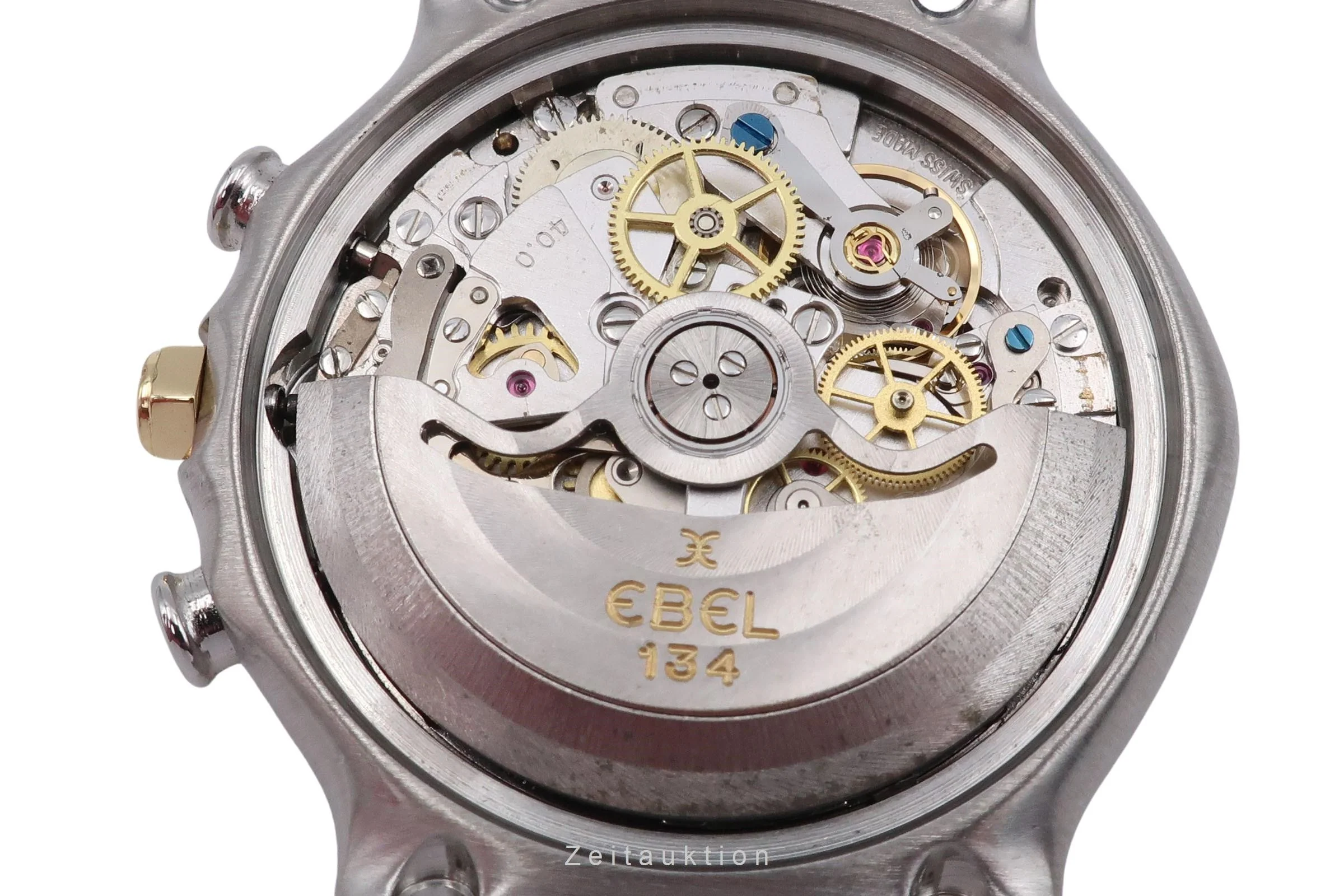 Ebel 1911 chronograph steel / gold automatic men's watch 1134901  [2305366] - Image 13