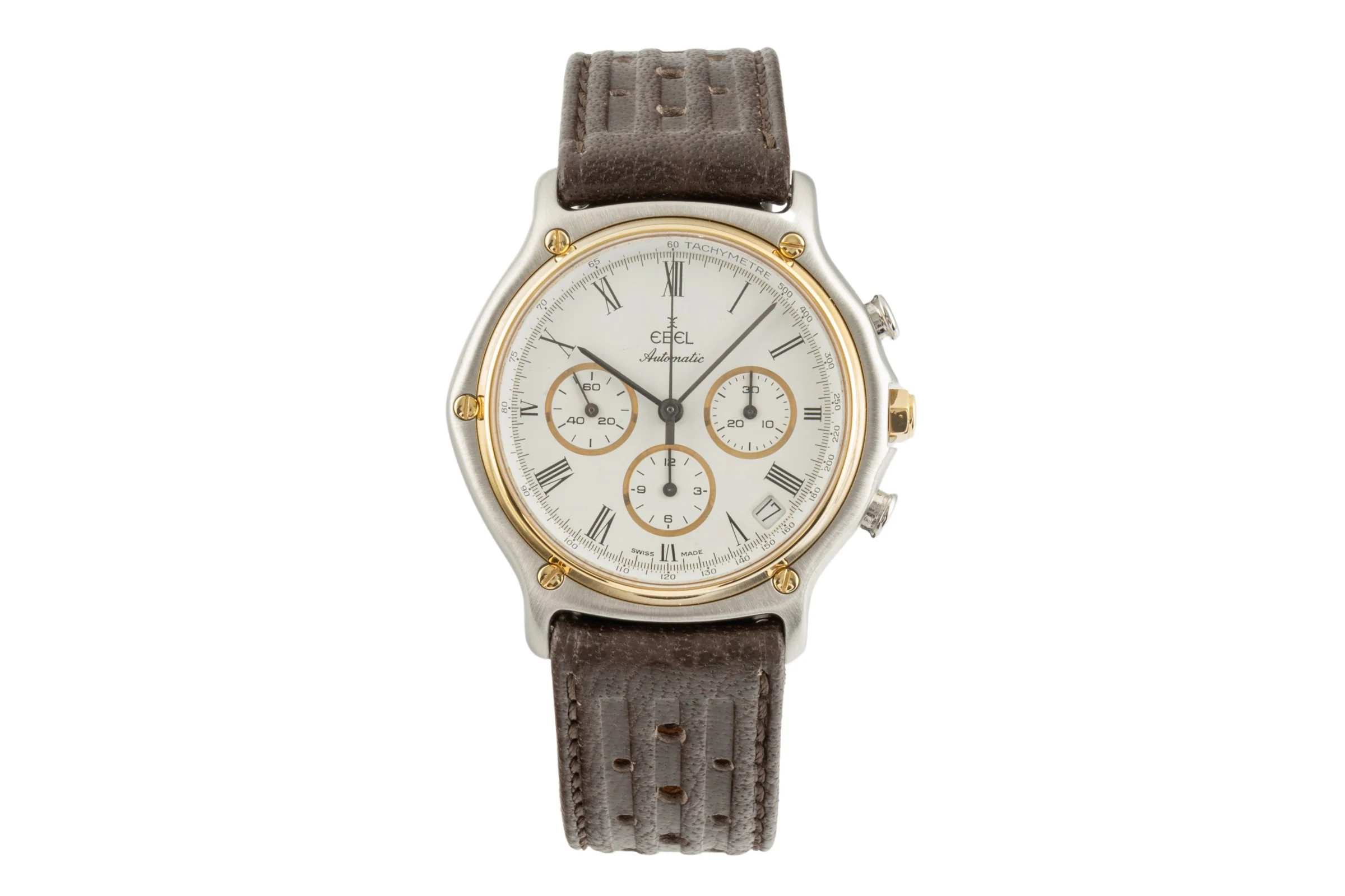 Ebel 1911 chronograph steel / gold automatic men's watch 1134901  [2305366] - Image 4