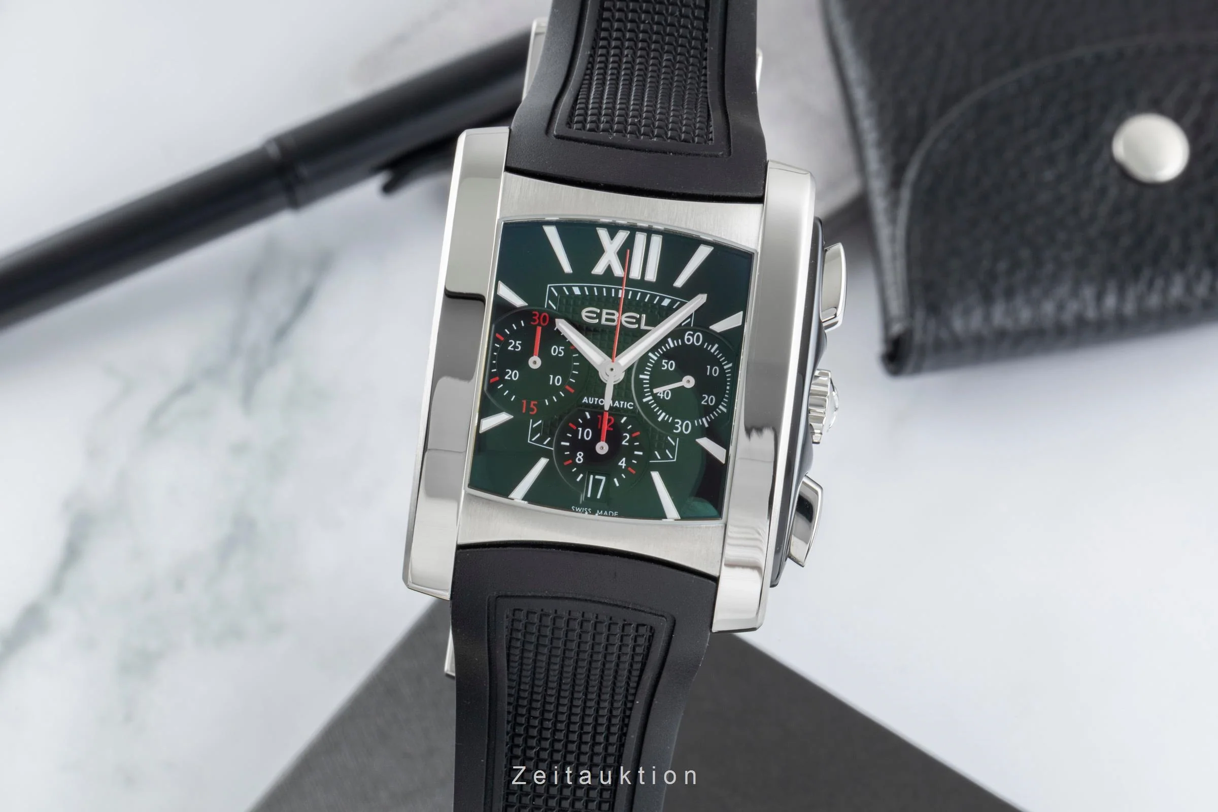 Ebel Brasilia chronograph steel automatic men's watch E9126M52  [2505619] - Image 2