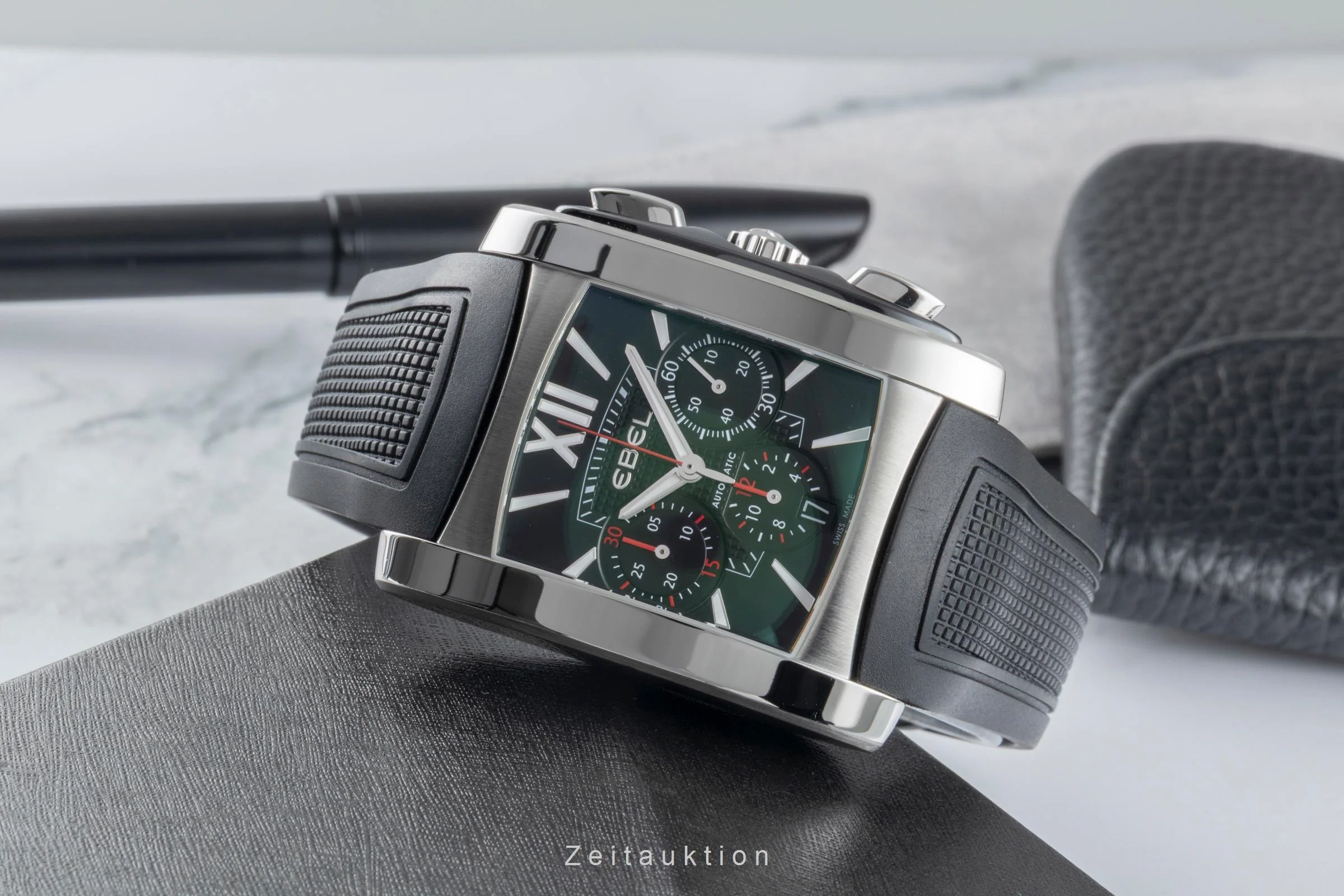 Ebel Brasilia chronograph steel automatic men's watch E9126M52  [2505619] - Image 3