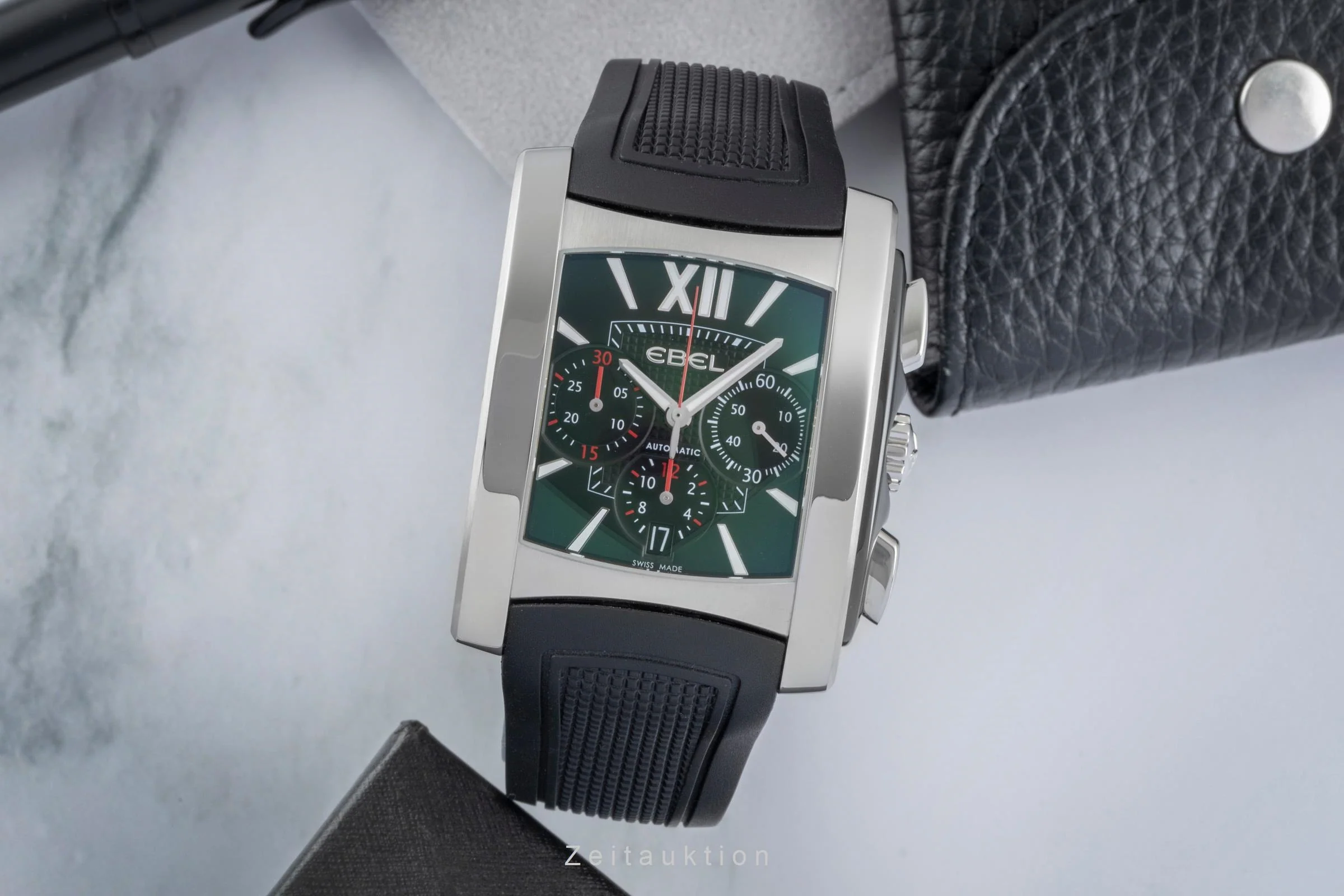 Ebel Brasilia chronograph steel automatic men's watch E9126M52  [2505619] - Image 4