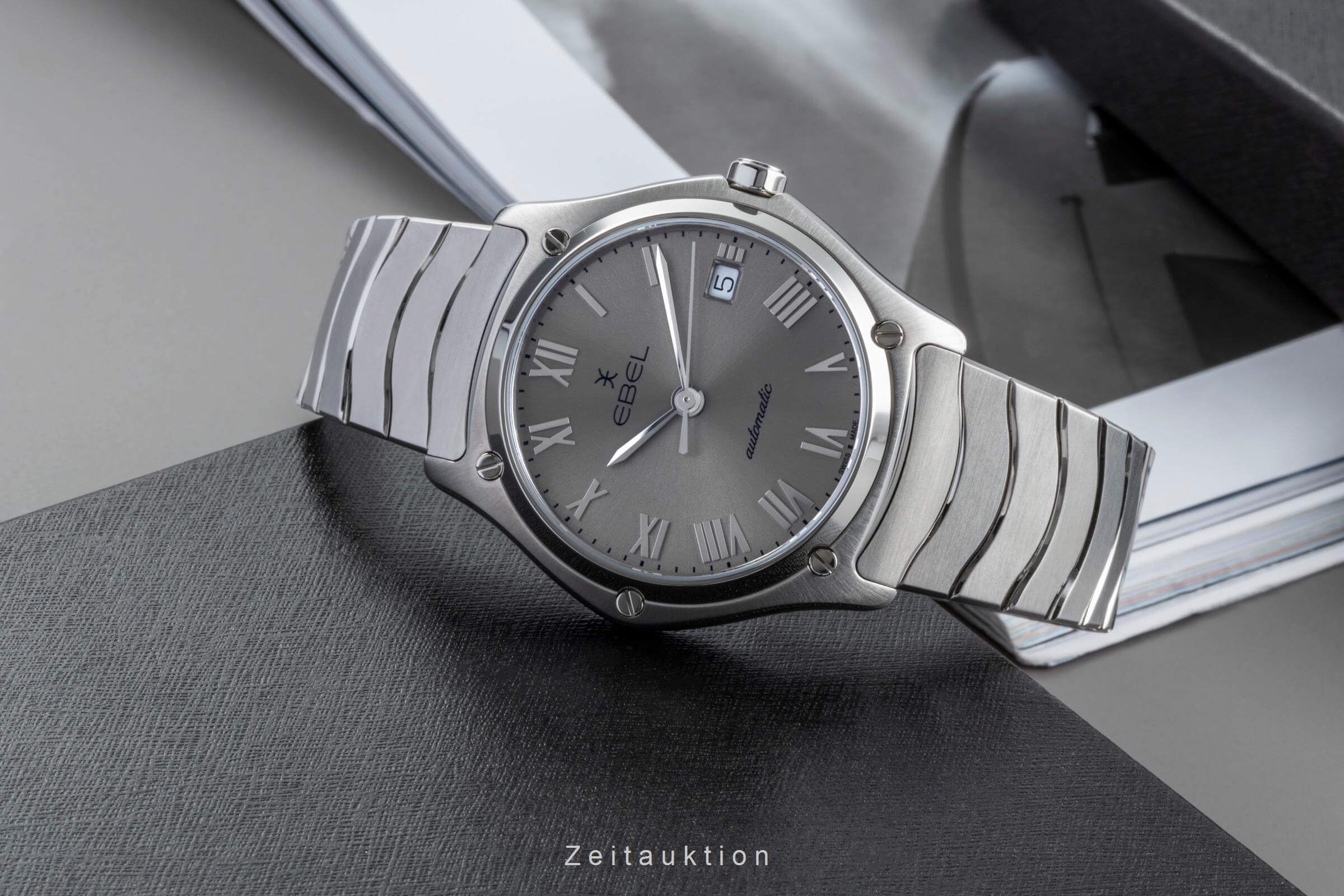 Ebel Classic Sport steel automatic men's watch 1216651 05.4.14.2071 LP: 2950EUR  [2502384] - Image 3