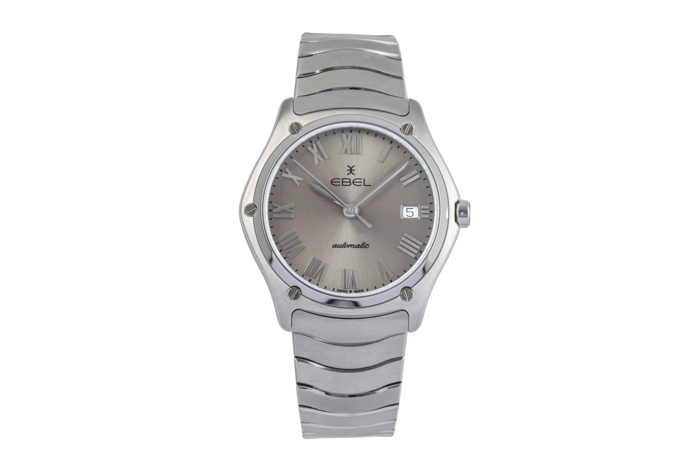 Ebel Classic Sport steel automatic men's watch 1216651 05.4.14.2071 LP: 2950EUR  [2502384] - Image 5