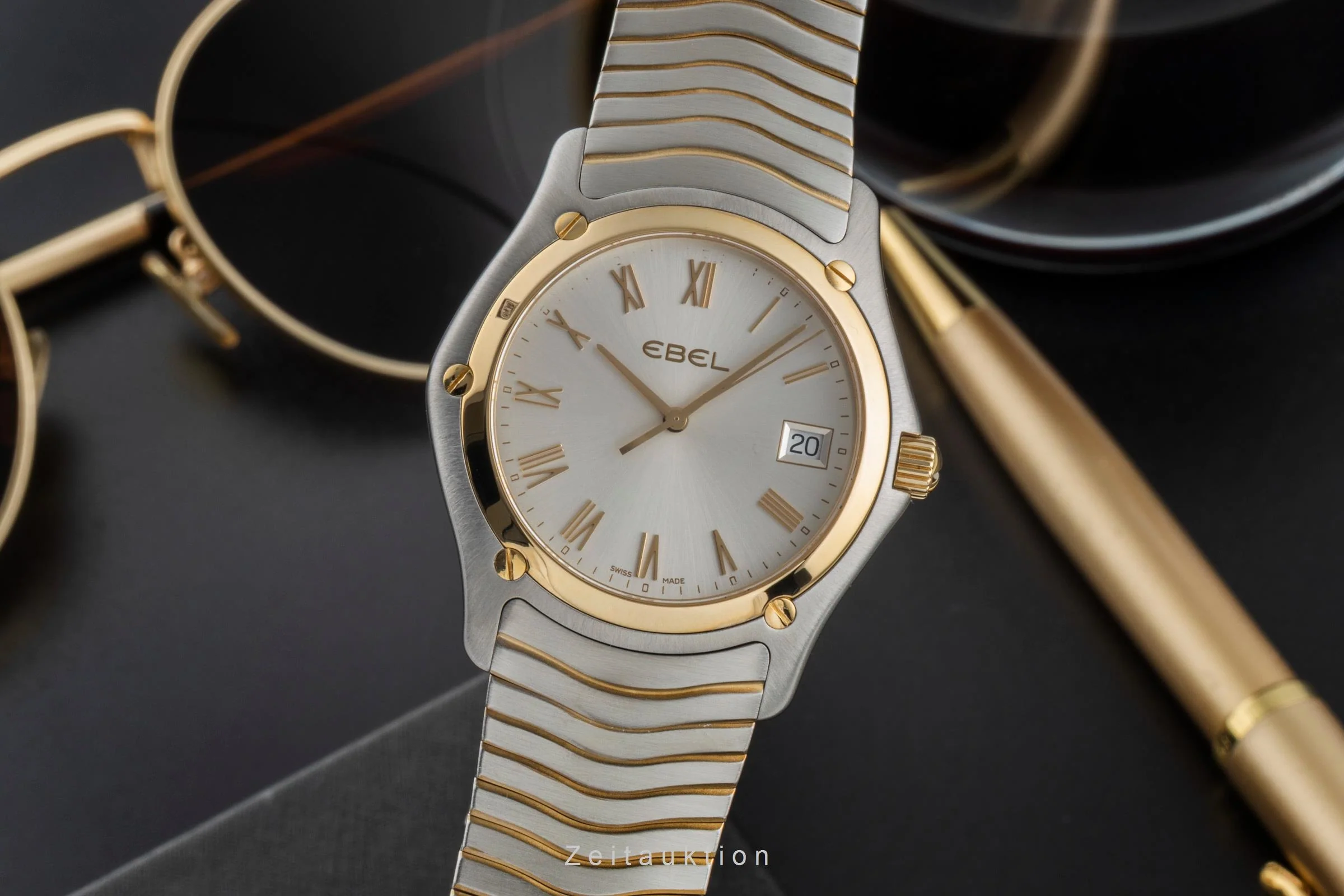 Ebel Classic Wave steel / gold quartz men's watch 1255F41  [2506800] - Image 2