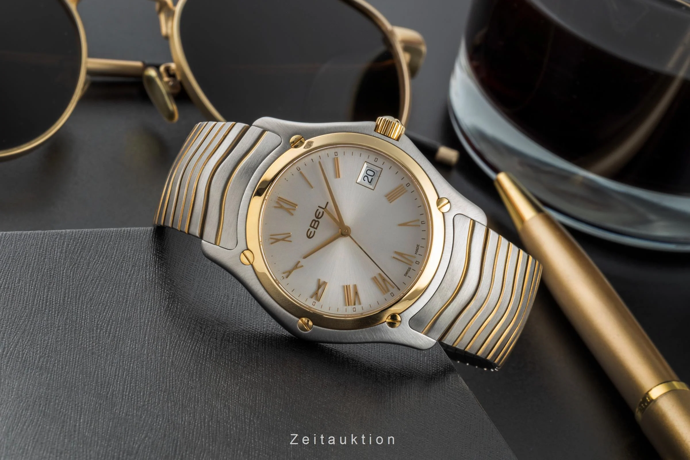 Ebel Classic Wave steel / gold quartz men's watch 1255F41  [2506800] - Image 3