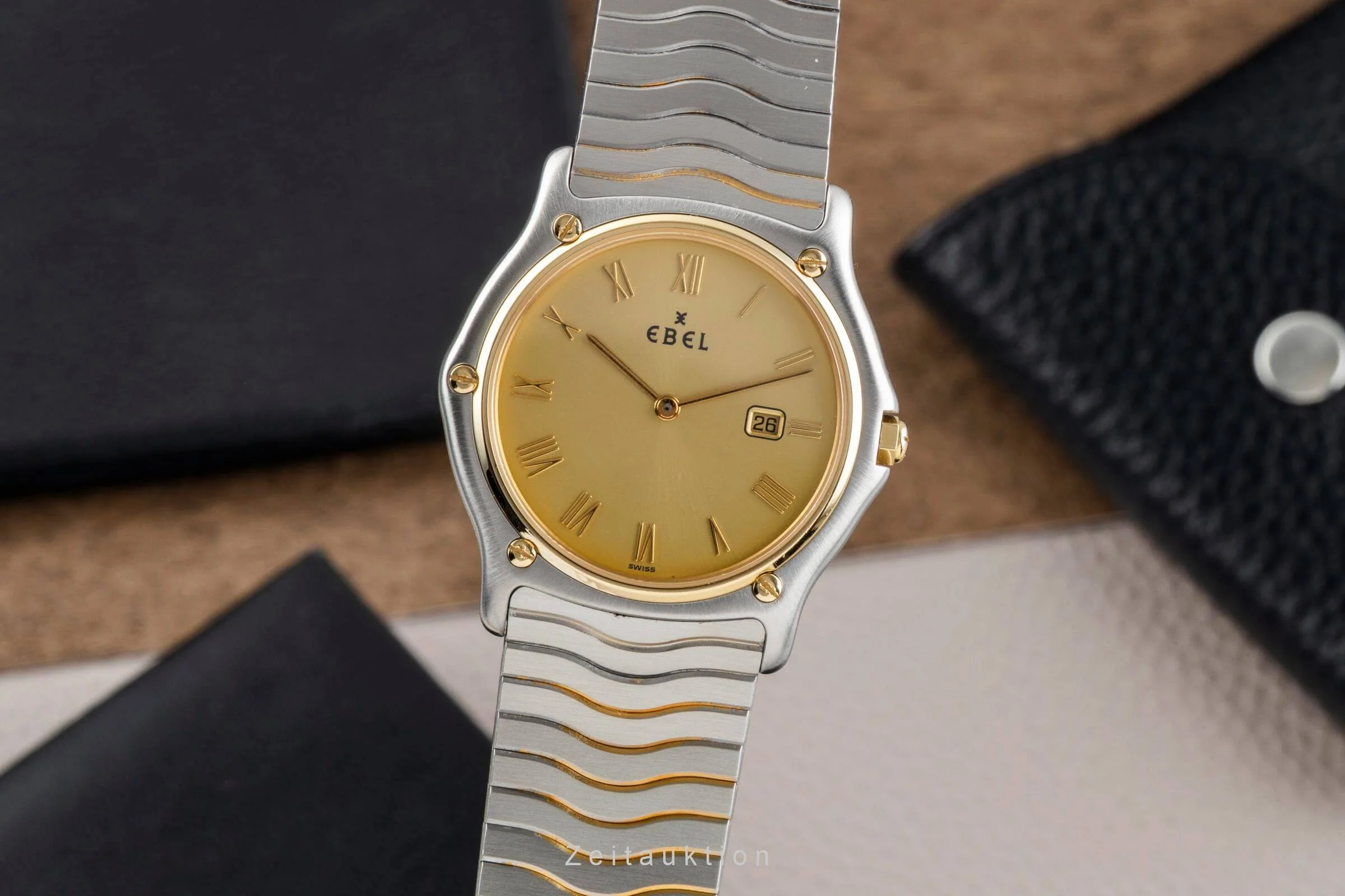 Ebel Classic Wave steel / gold quartz men's watch 184903  [2501445] - Image 2