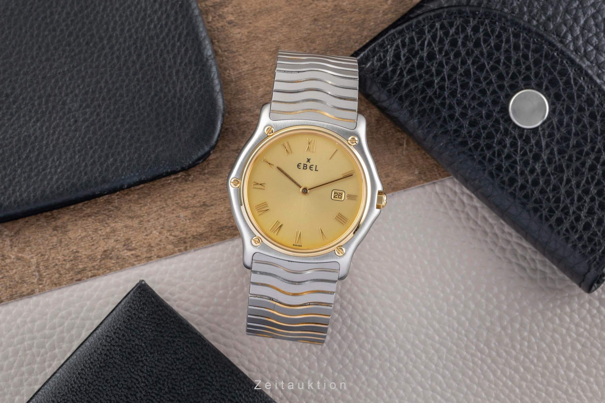 Ebel Classic Wave steel / gold quartz men's watch 184903  [2501445] - Image 4