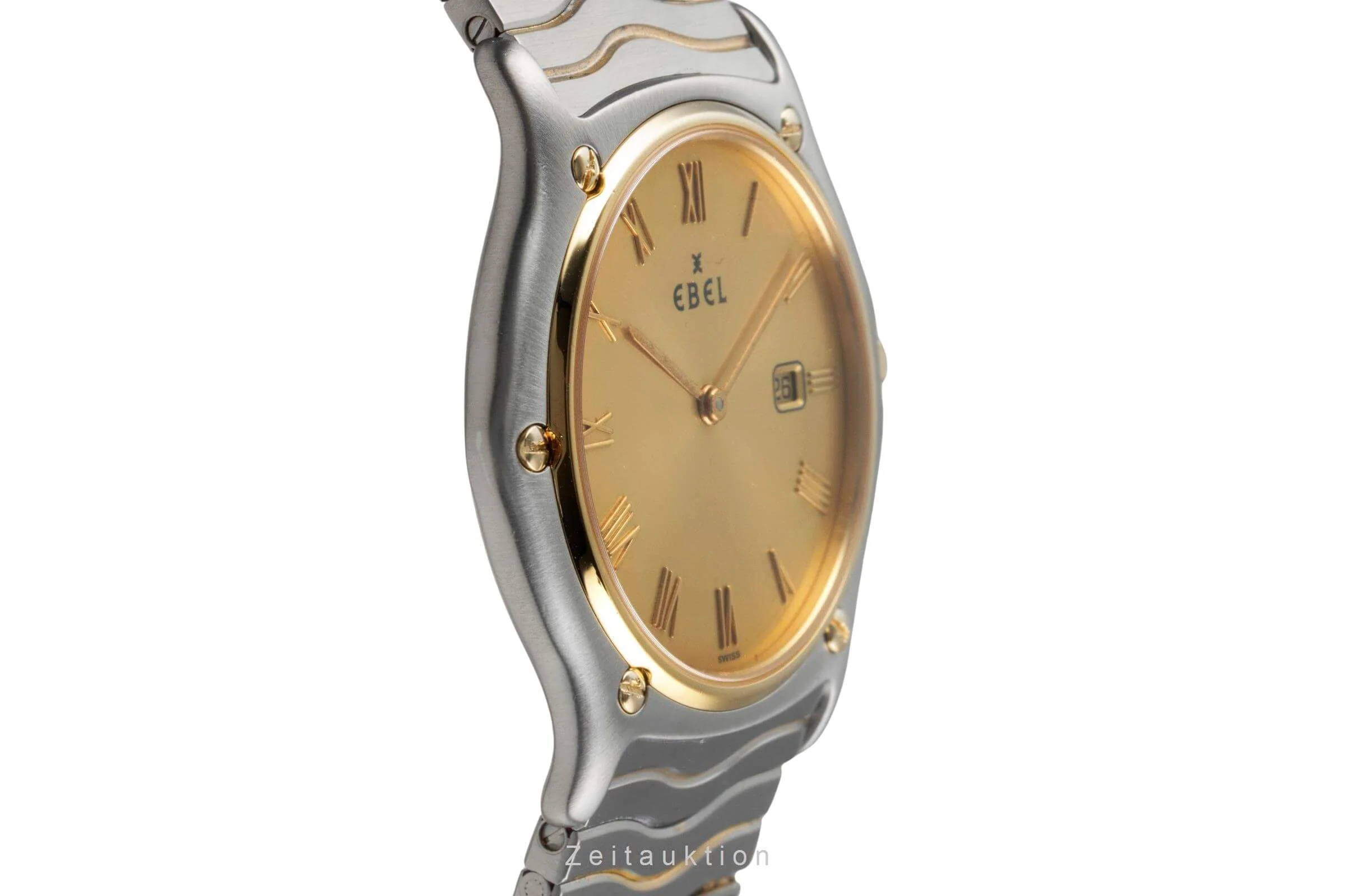 Ebel Classic Wave steel / gold quartz men's watch 184903  [2501445] - Image 8