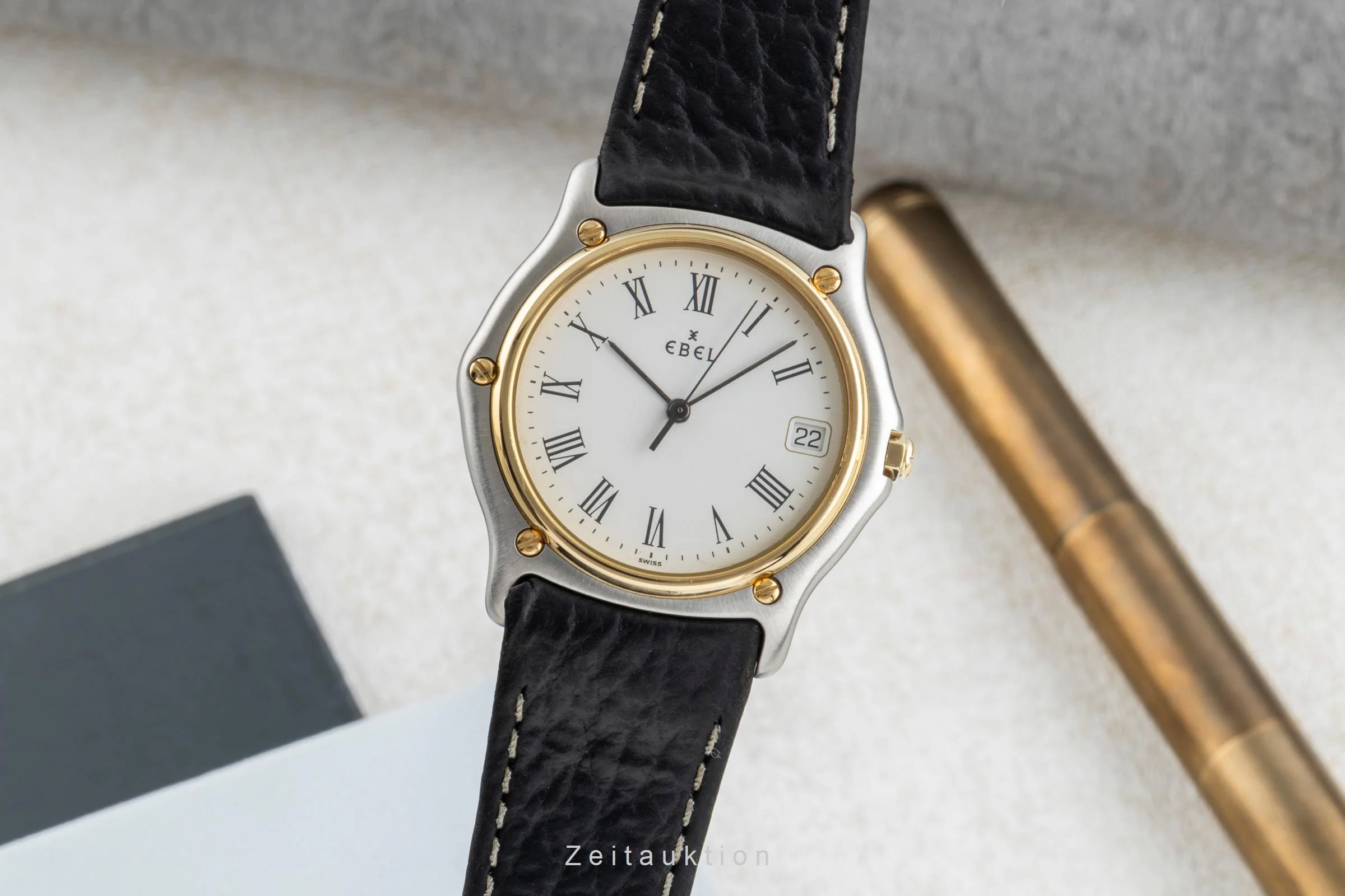 Ebel Classic Wave steel / gold quartz men's watch E1187141  [2506403] - Image 2