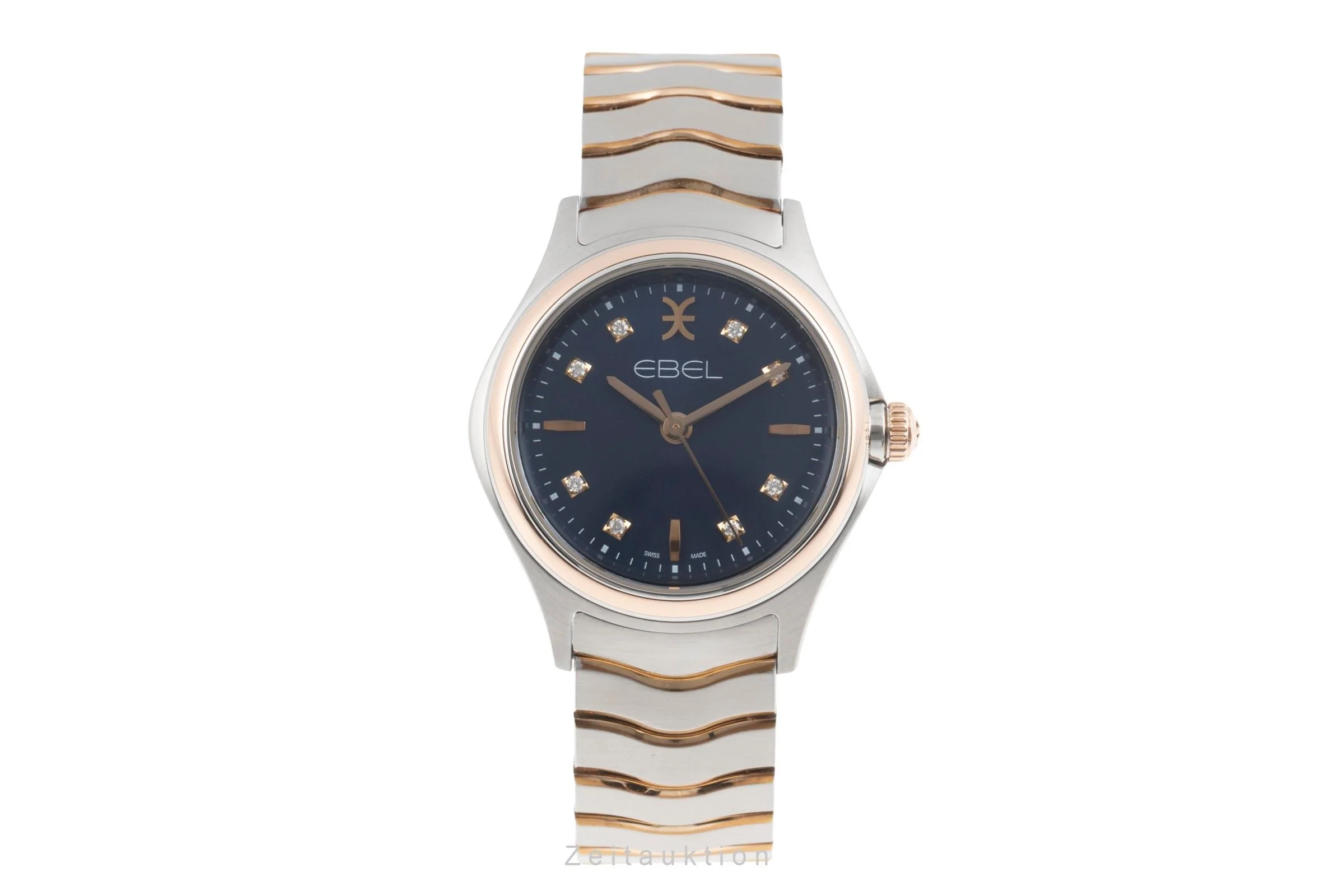 Ebel Classic Wave steel / gold quartz women's watch 03.1.15.1051 LP: 3600EUR  [2506245] - Image 5