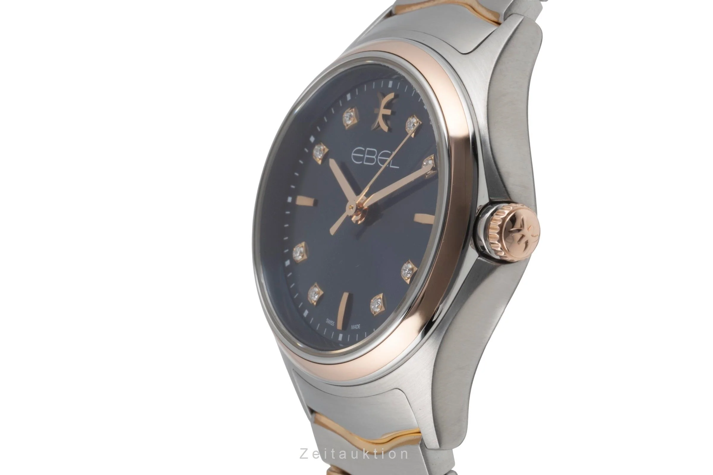 Ebel Classic Wave steel / gold quartz women's watch 03.1.15.1051 LP: 3600EUR  [2506245] - Image 7