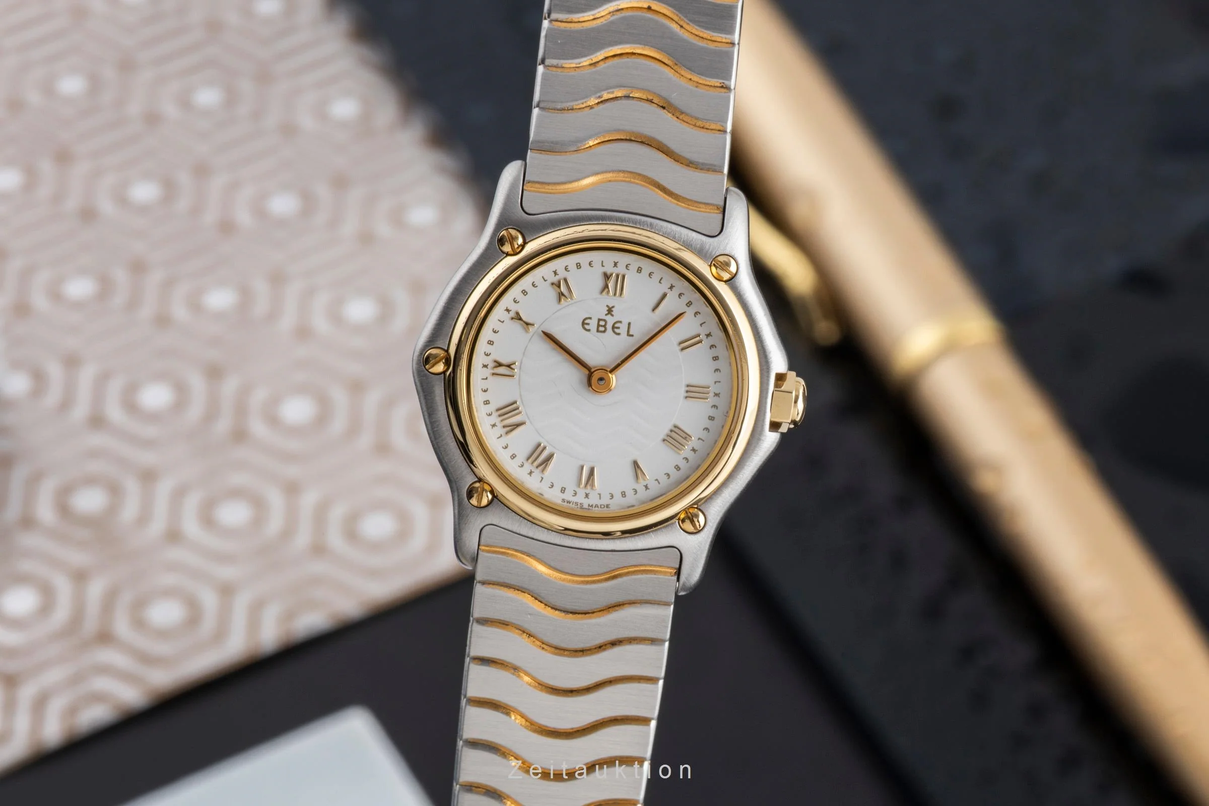 Ebel Classic Wave steel / gold quartz women's watch 1057901  [2502514] - Image 2