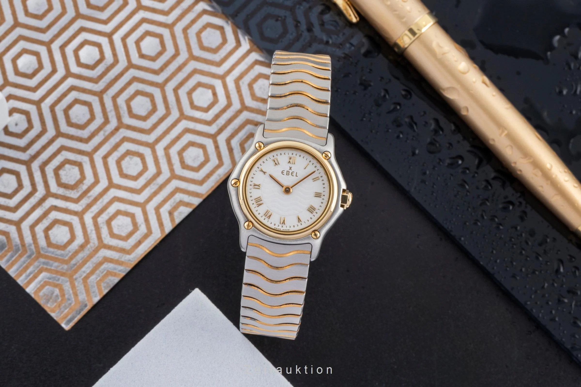 Ebel Classic Wave steel / gold quartz women's watch 1057901  [2502514] - Image 4