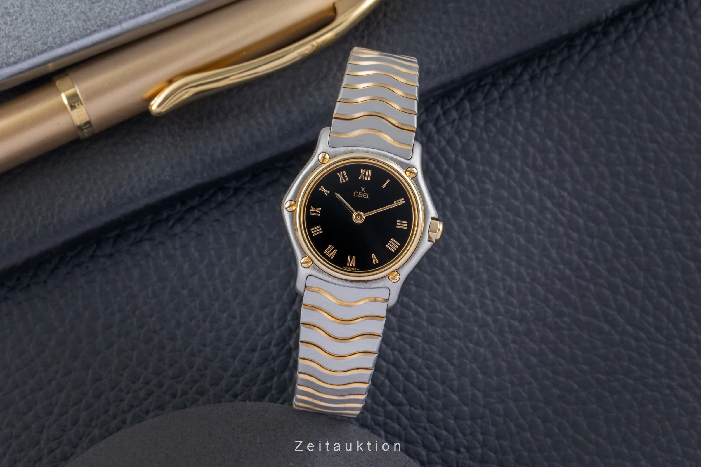 Ebel Classic Wave steel / gold quartz women's watch 1057901  [2504459] - Image 4