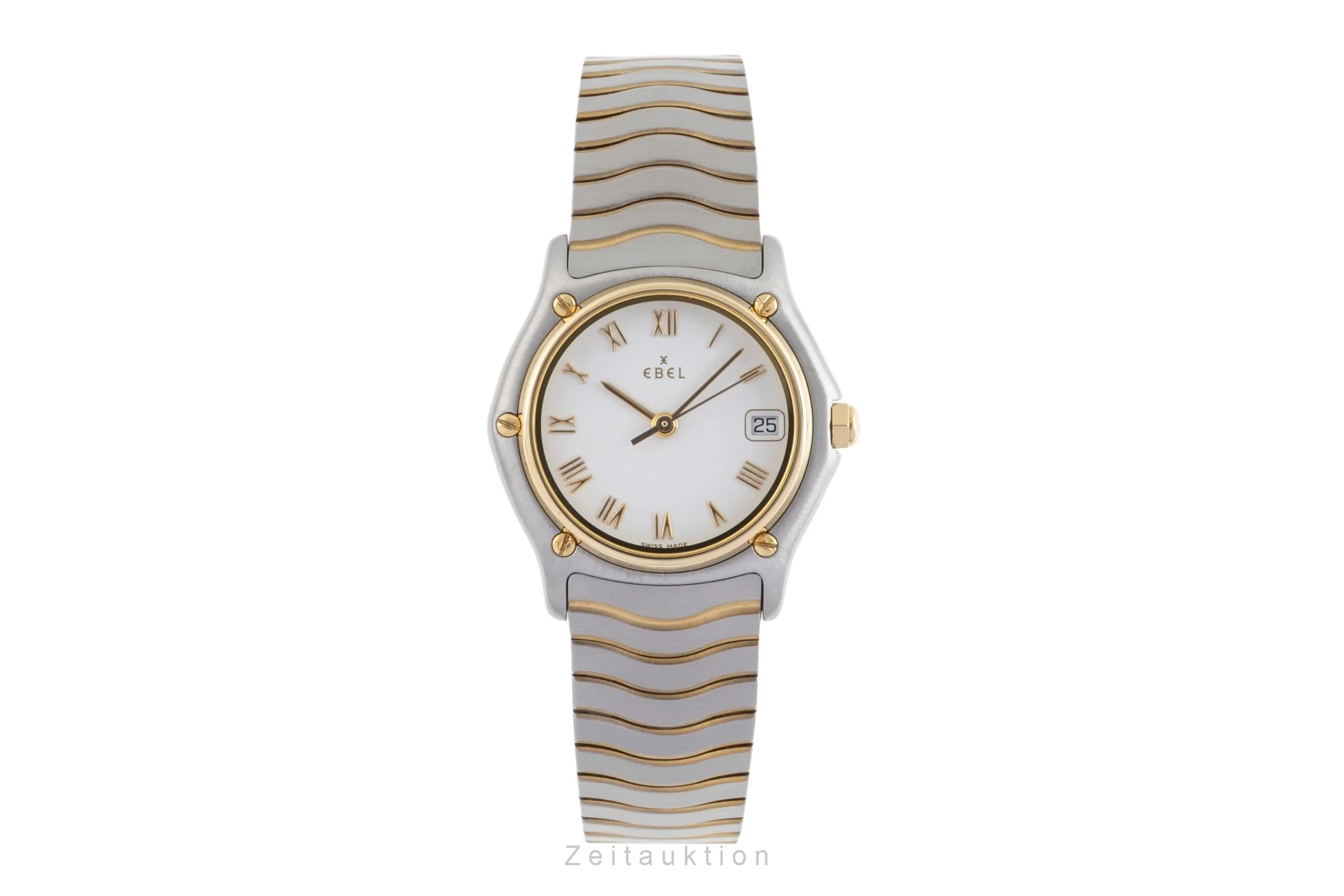 Ebel Classic Wave steel / gold quartz women's watch 1087121 LP: 3100EUR  [2502554] - Image 5
