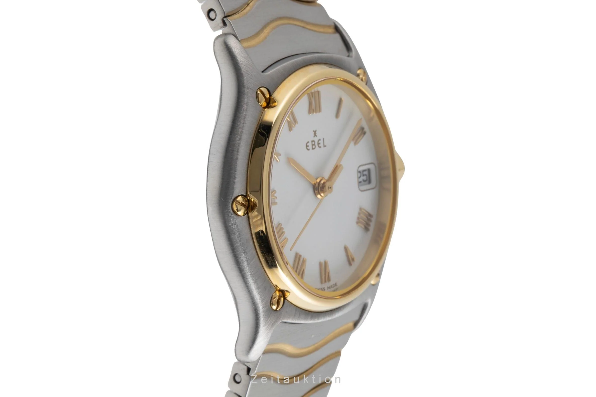 Ebel Classic Wave steel / gold quartz women's watch 1087121 LP: 3100EUR  [2502554] - Image 8