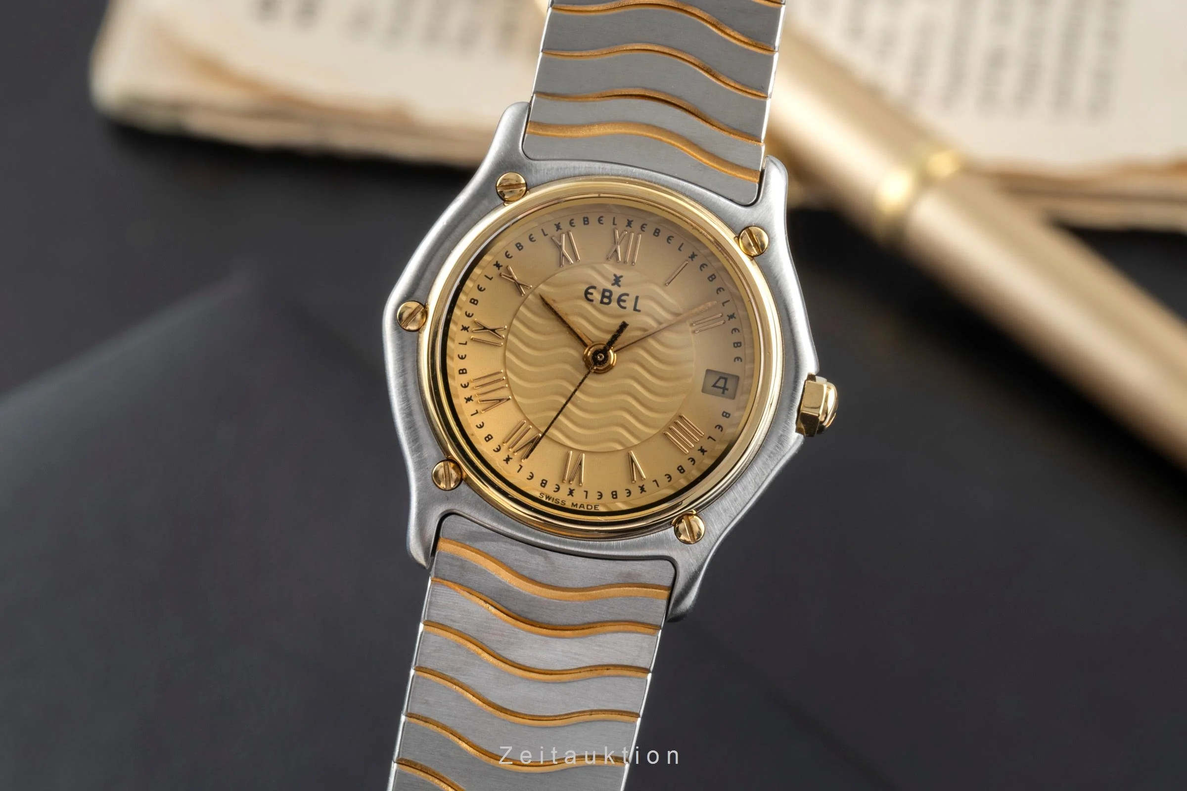 Ebel Classic Wave steel / gold quartz women's watch 1087121  [2504782] - Image 2