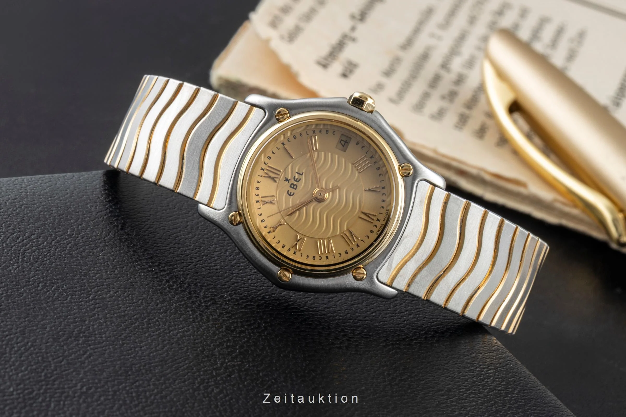 Ebel Classic Wave steel / gold quartz women's watch 1087121  [2504782] - Image 3