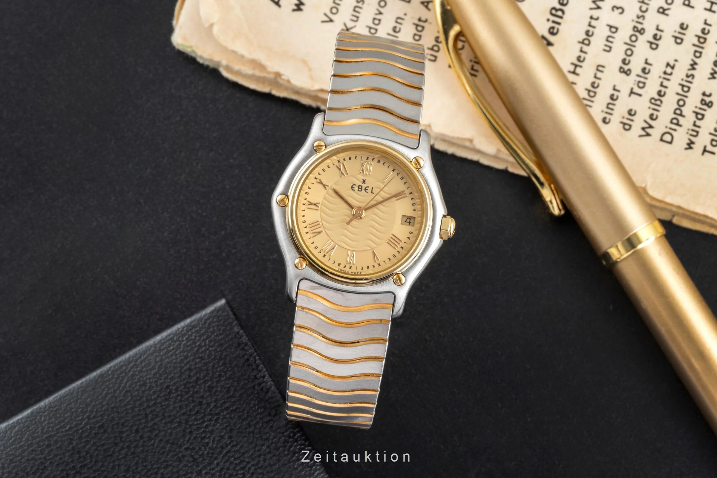 Ebel Classic Wave steel / gold quartz women's watch 1087121  [2504782] - Image 4