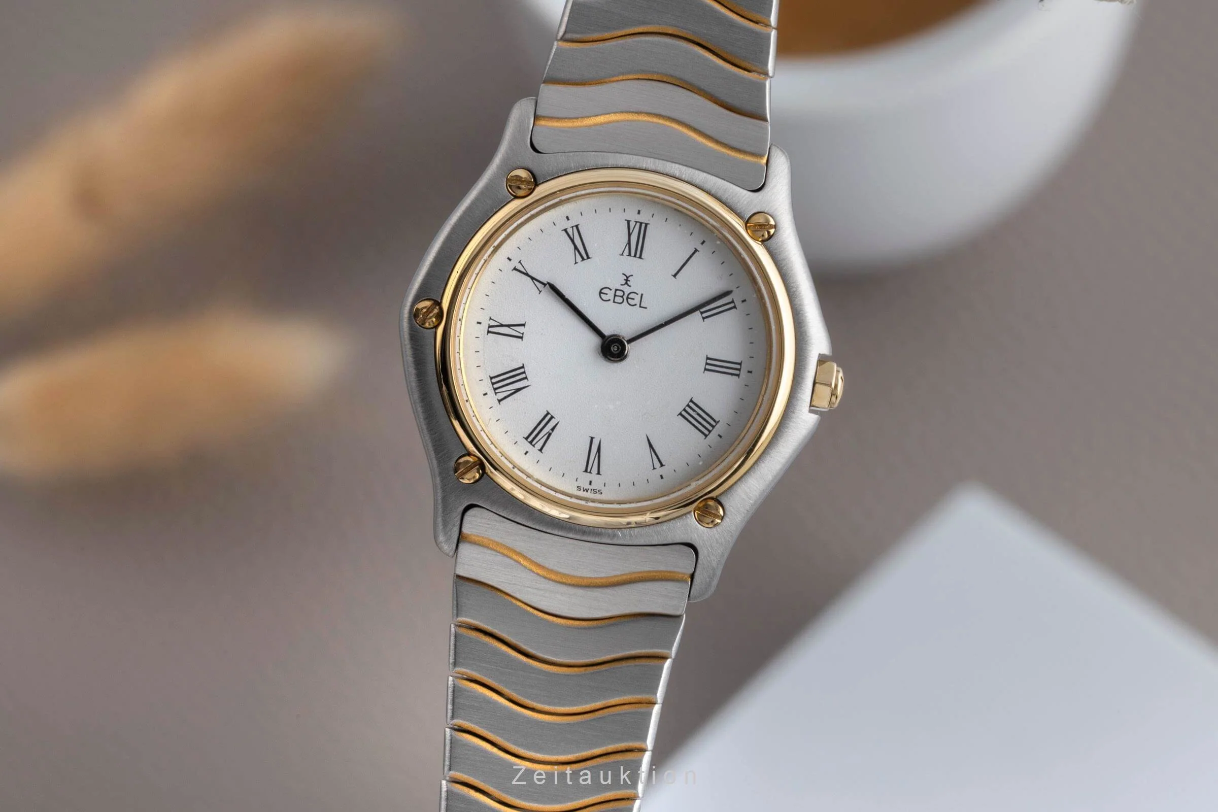 Ebel Classic Wave steel / gold quartz women's watch 181908  [2502015] - Image 2