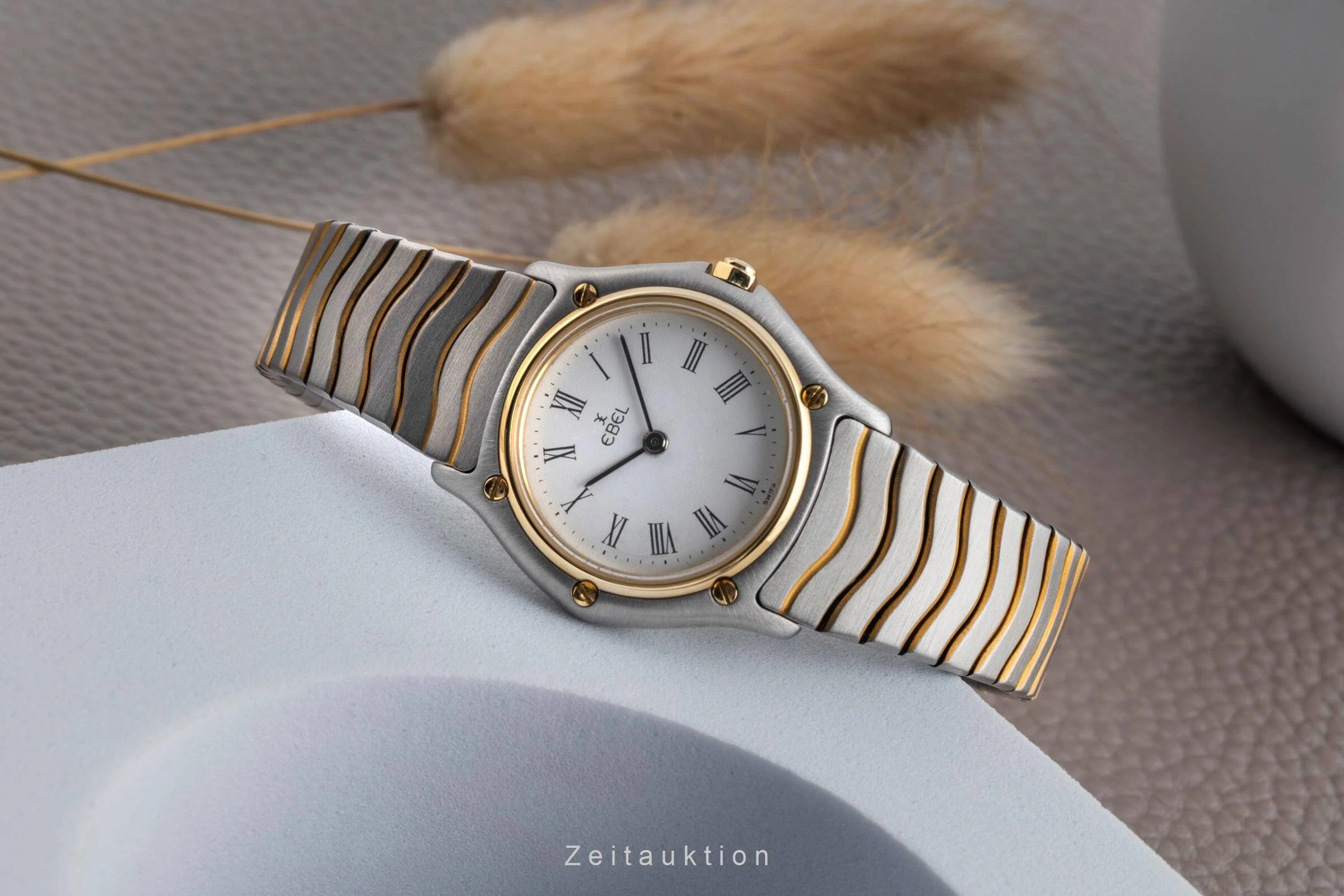Ebel Classic Wave steel / gold quartz women's watch 181908  [2502015] - Image 3