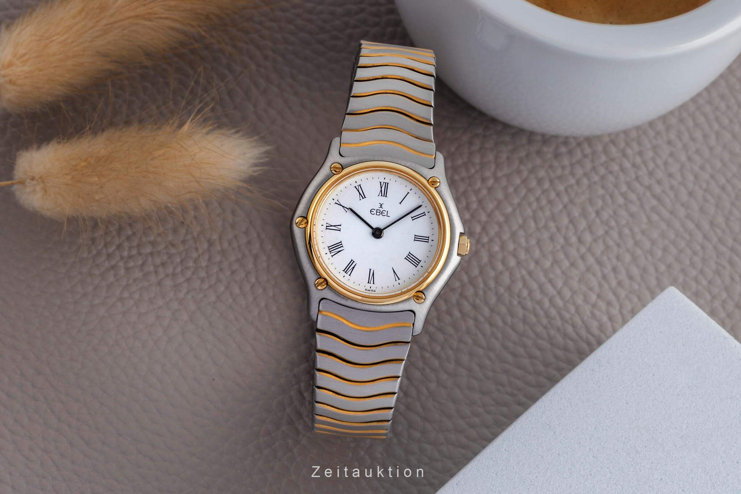 Ebel Classic Wave steel / gold quartz women's watch 181908  [2502015] - Image 4