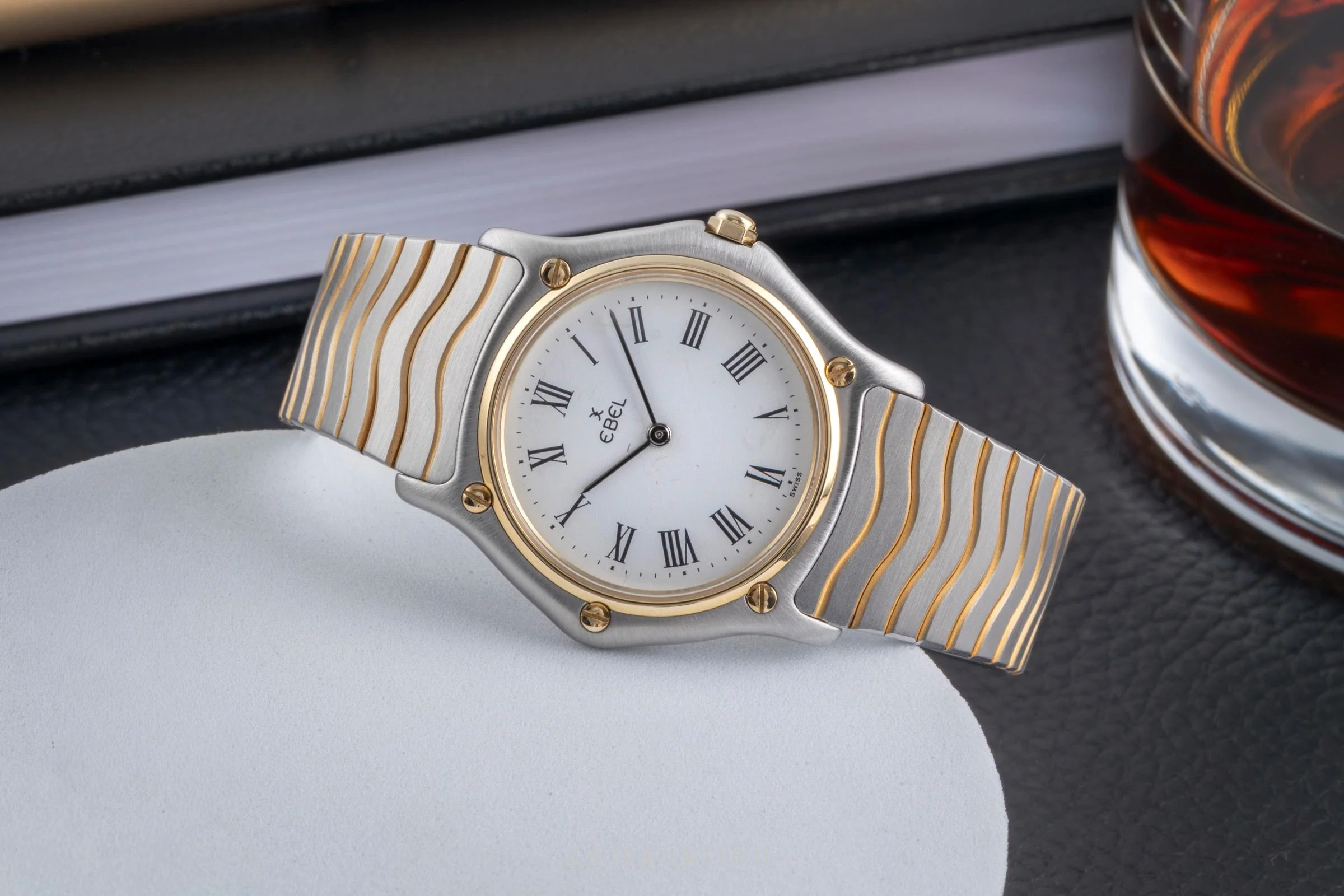 Ebel Classic Wave steel / gold quartz women's watch 181909  [2507517] - Image 3