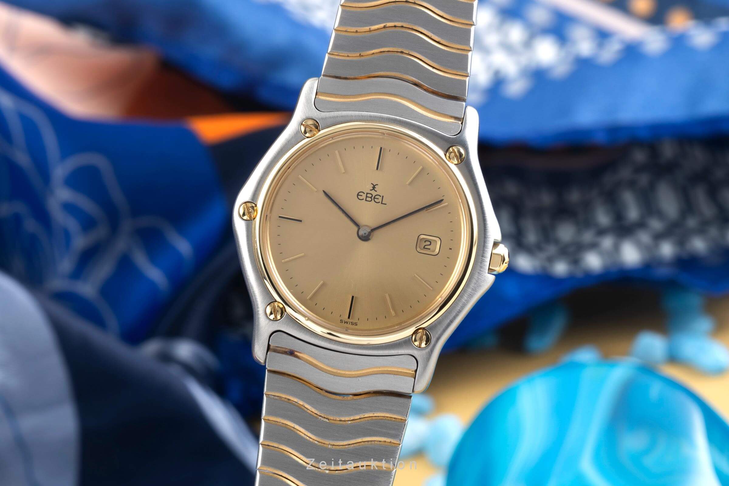 Ebel Classic Wave steel / gold quartz women's watch 184909  [2500807] - Image 2