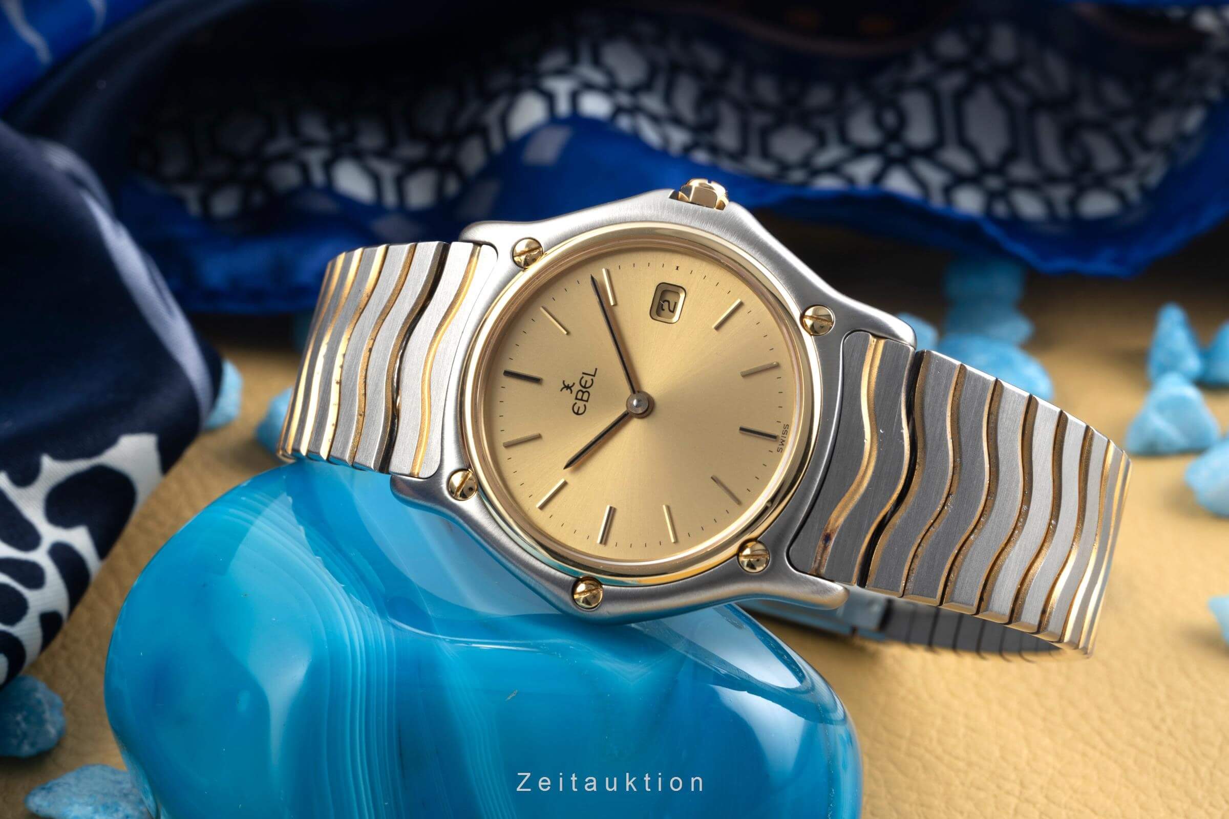 Ebel Classic Wave steel / gold quartz women's watch 184909  [2500807] - Image 3