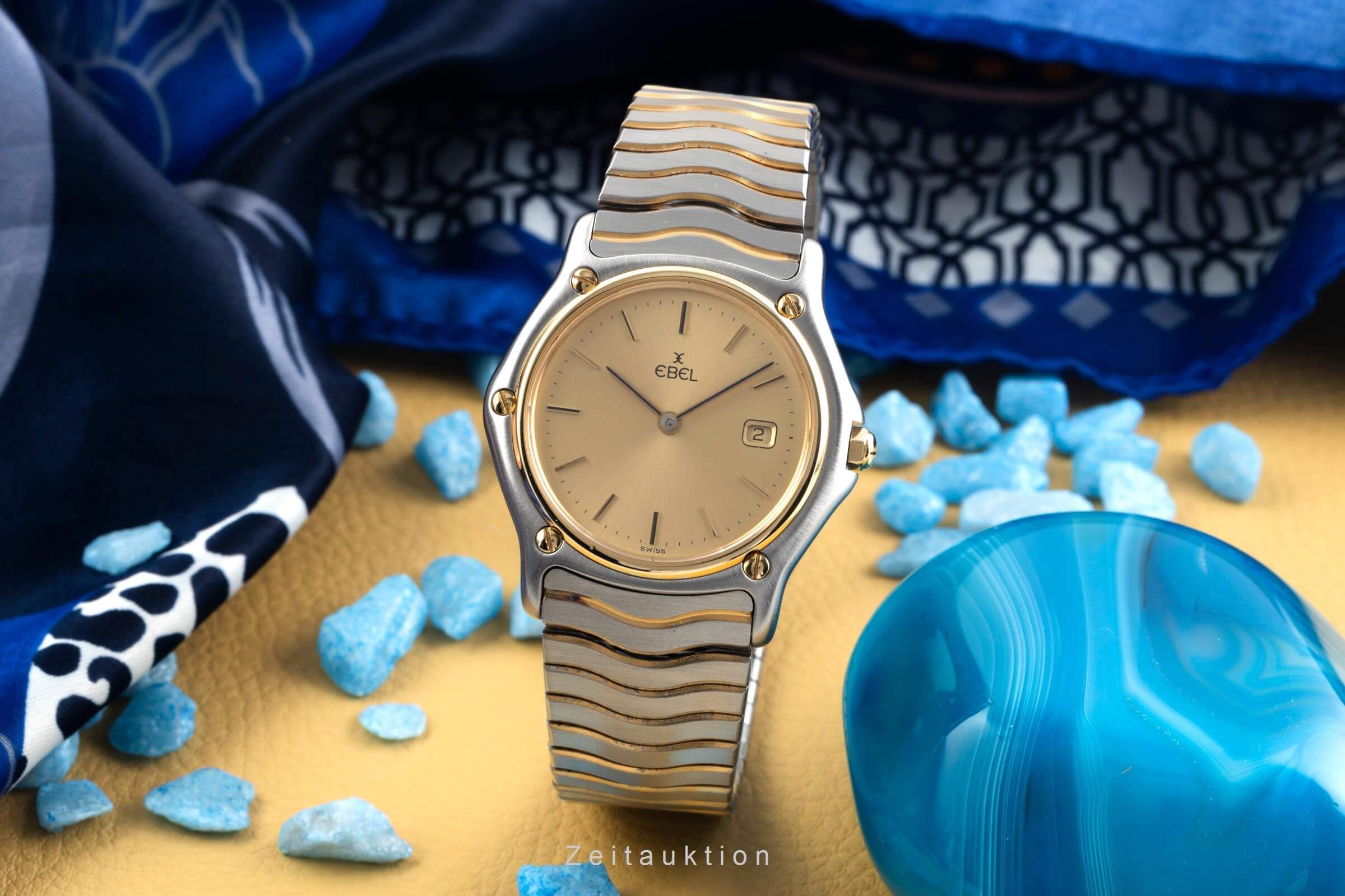 Ebel Classic Wave steel / gold quartz women's watch 184909  [2500807] - Image 4